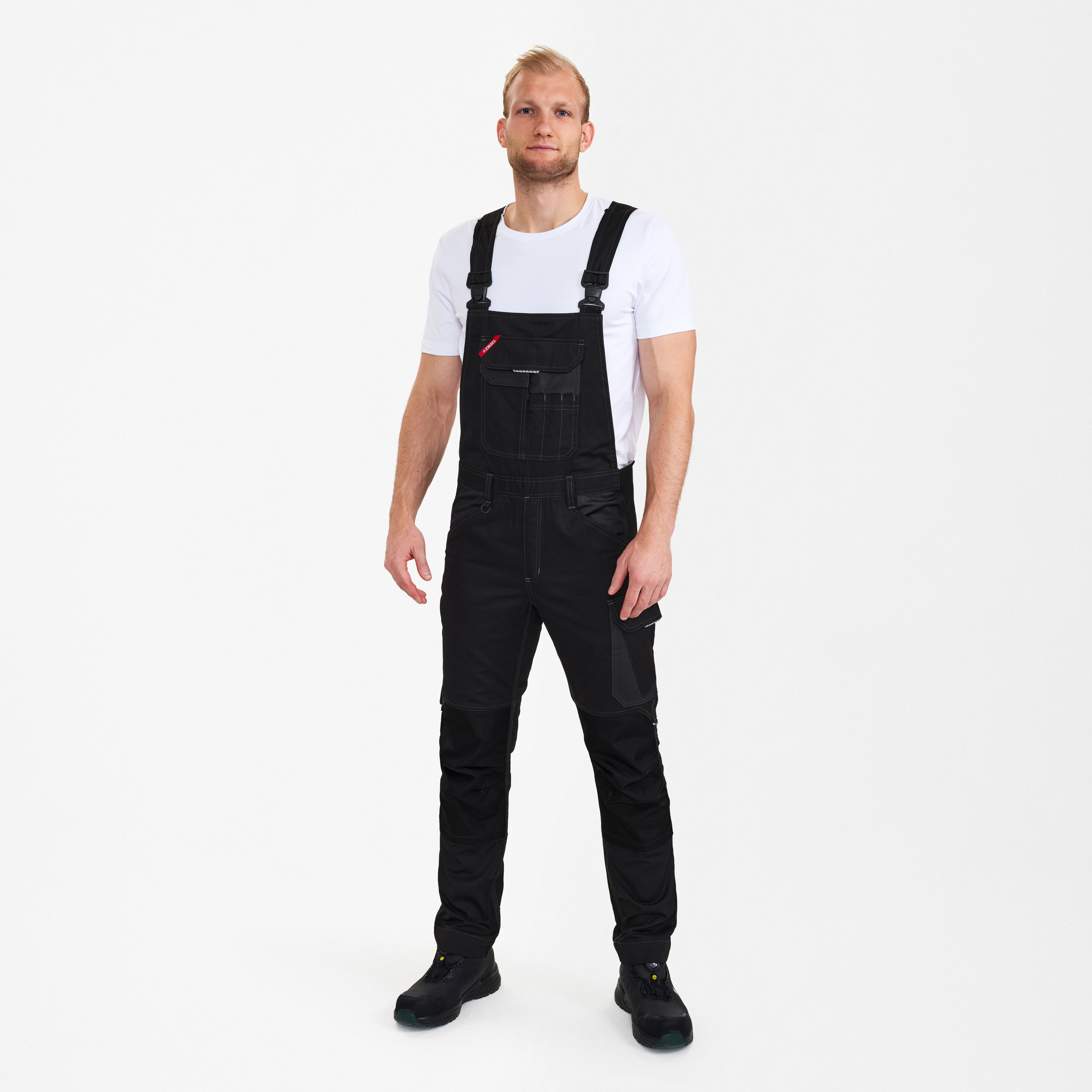 Engel Workwear Venture overall - Sort/Antrazitgrå [2079] / K80