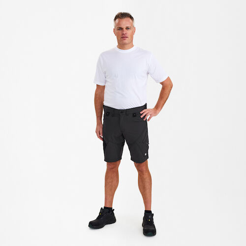 X-TREME Arbeitsshorts mit 4-Wege-Stretch - Weiss, | Workwear