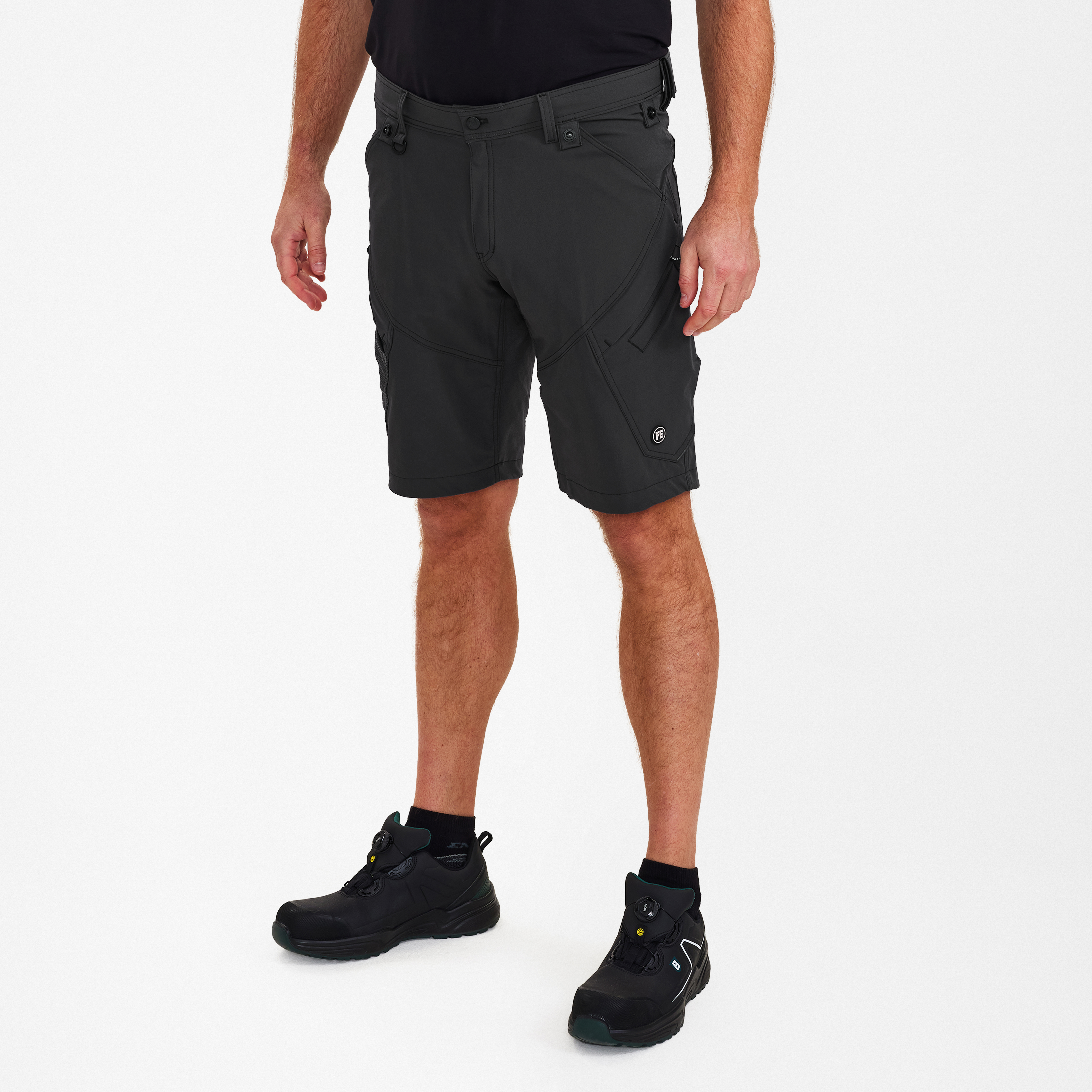 Engel Workwear X-treme arbejdsshorts med 4-vejs stræk - Antrazitgrå [79] / 72