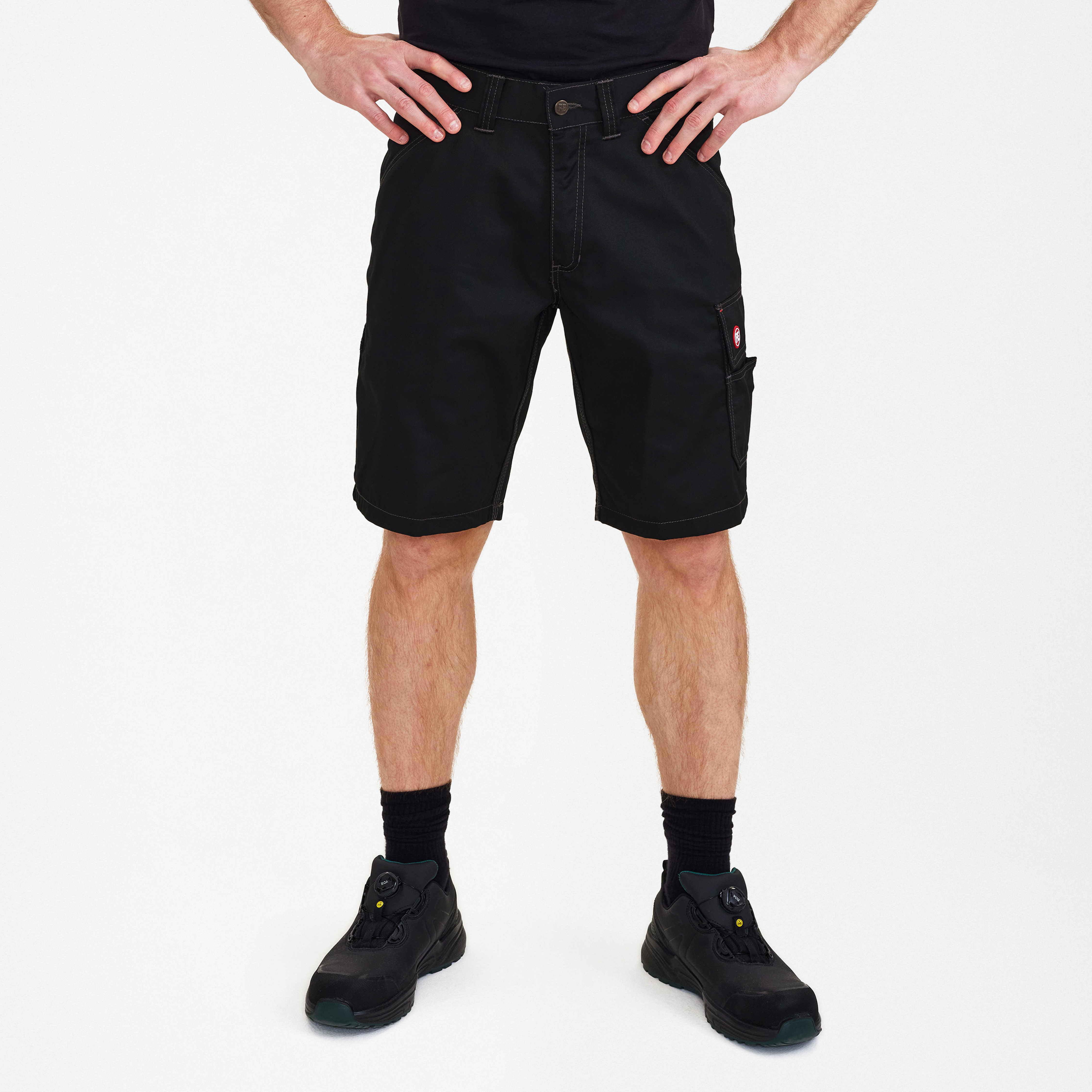 Engel Workwear Combat arbejdsshorts - Sort [20] / 72