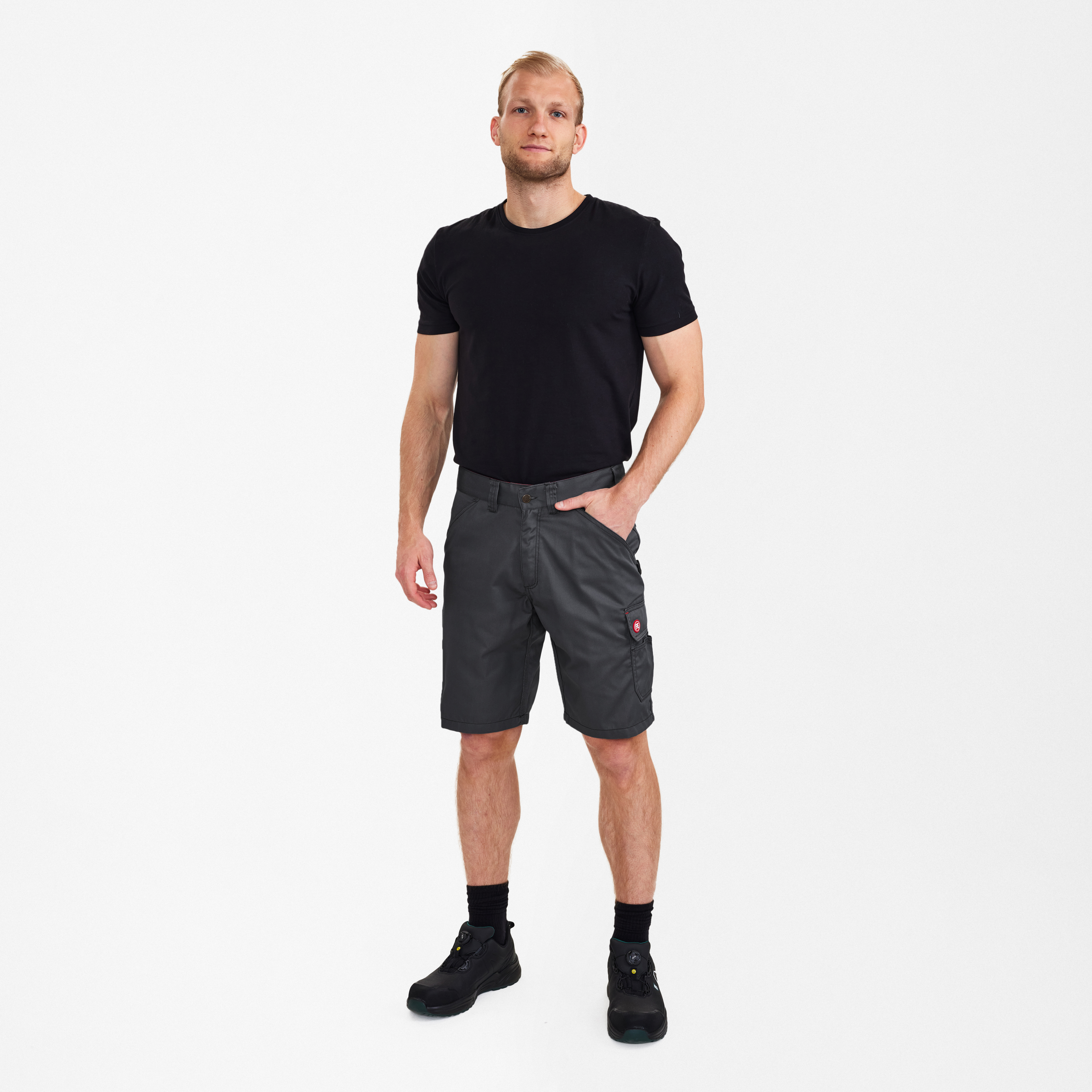 Engel Workwear Combat arbejdsshorts - Grå [25] / 72