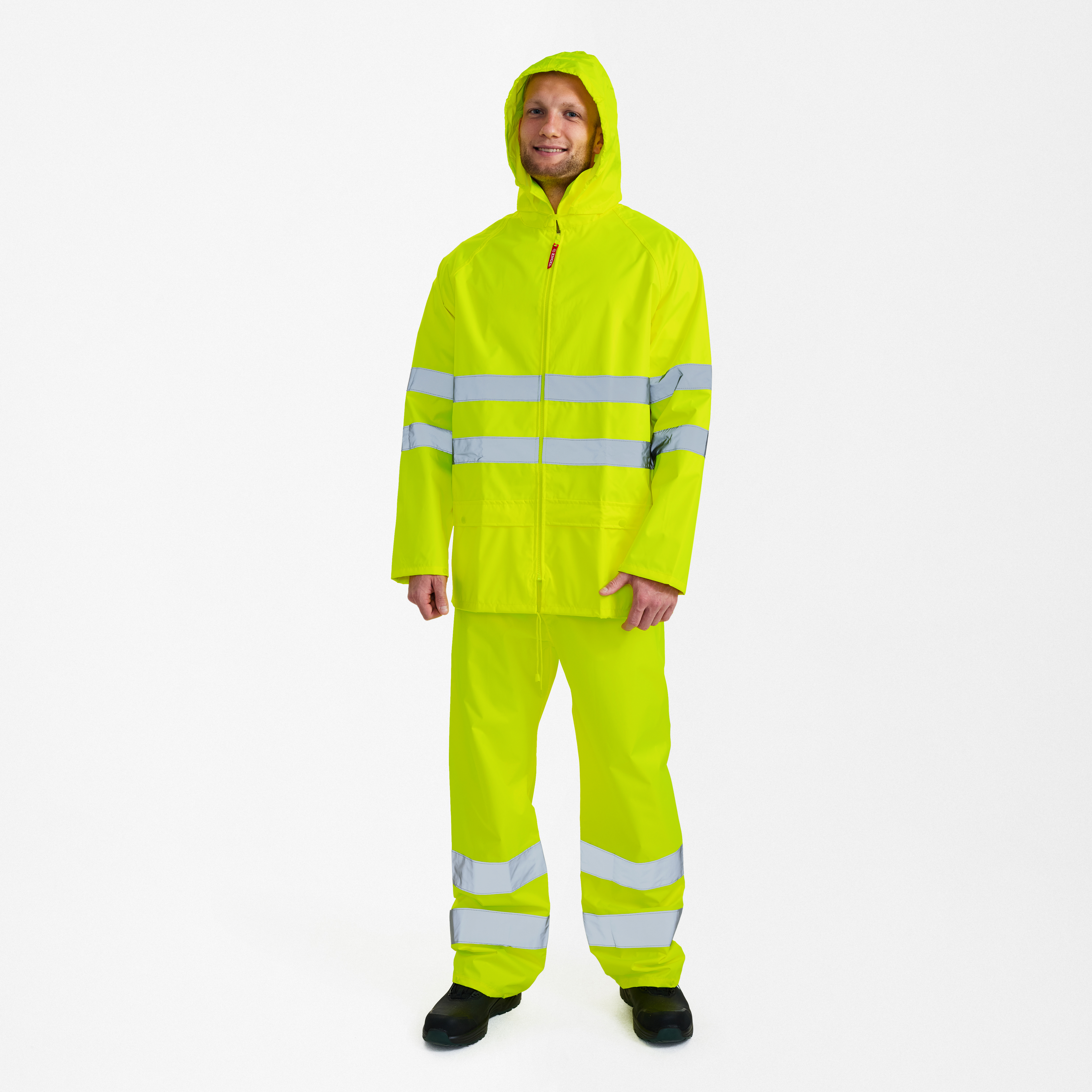Engel Workwear Safety regnsæt - Gul [38] / XS