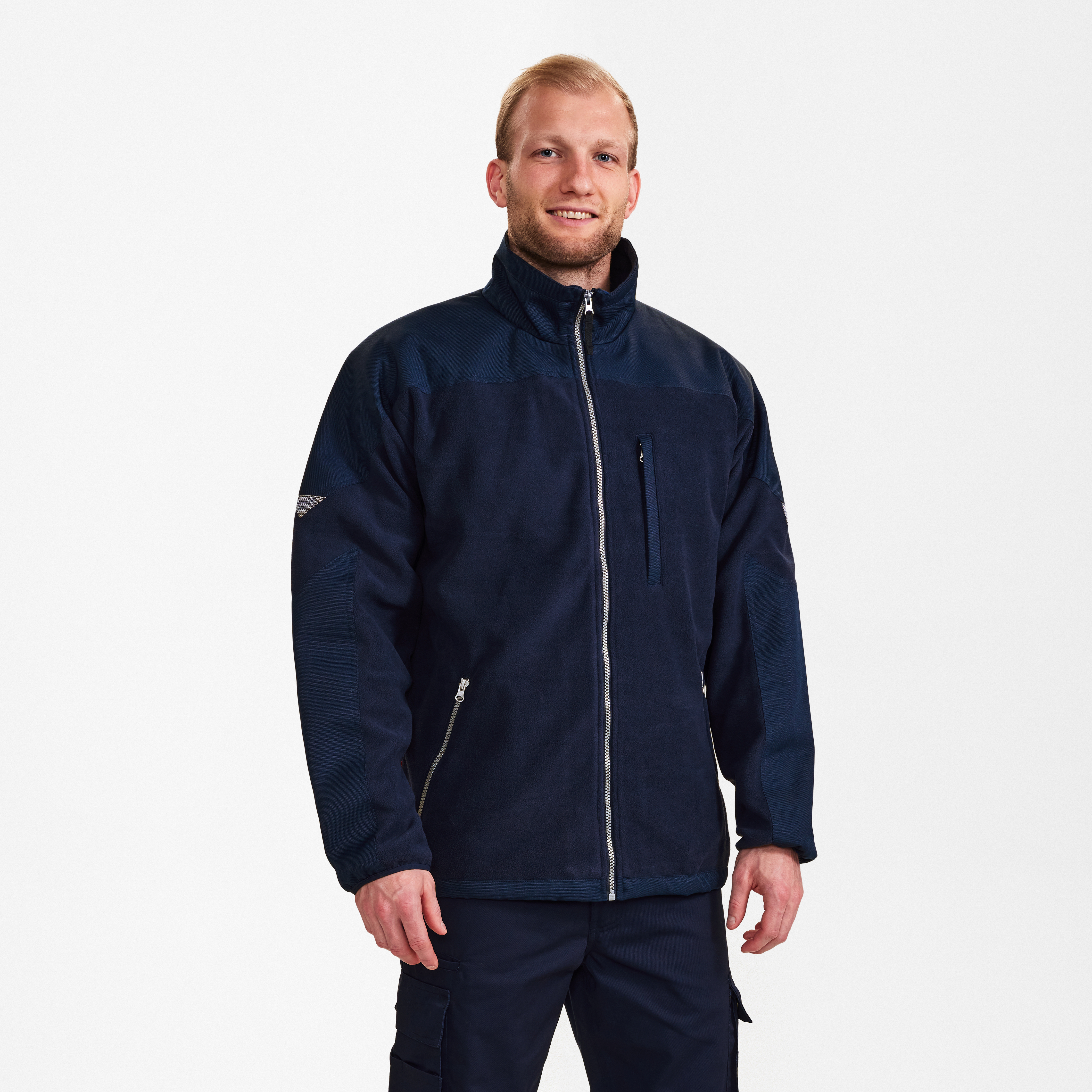 Engel Workwear Extend fleecejakke - Marine [6] / XS