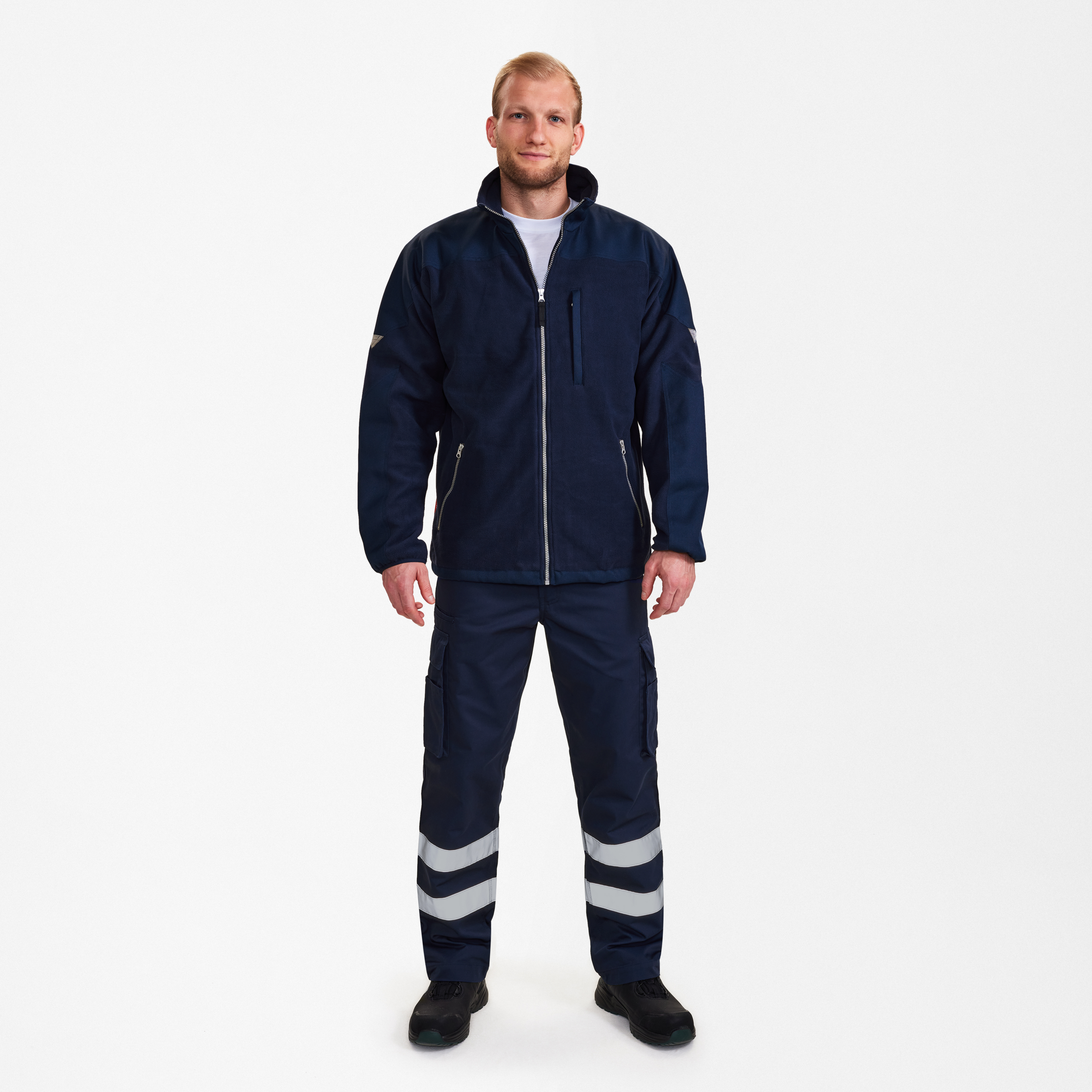 Engel Workwear Extend fleecejakke - Marine [6] / XS
