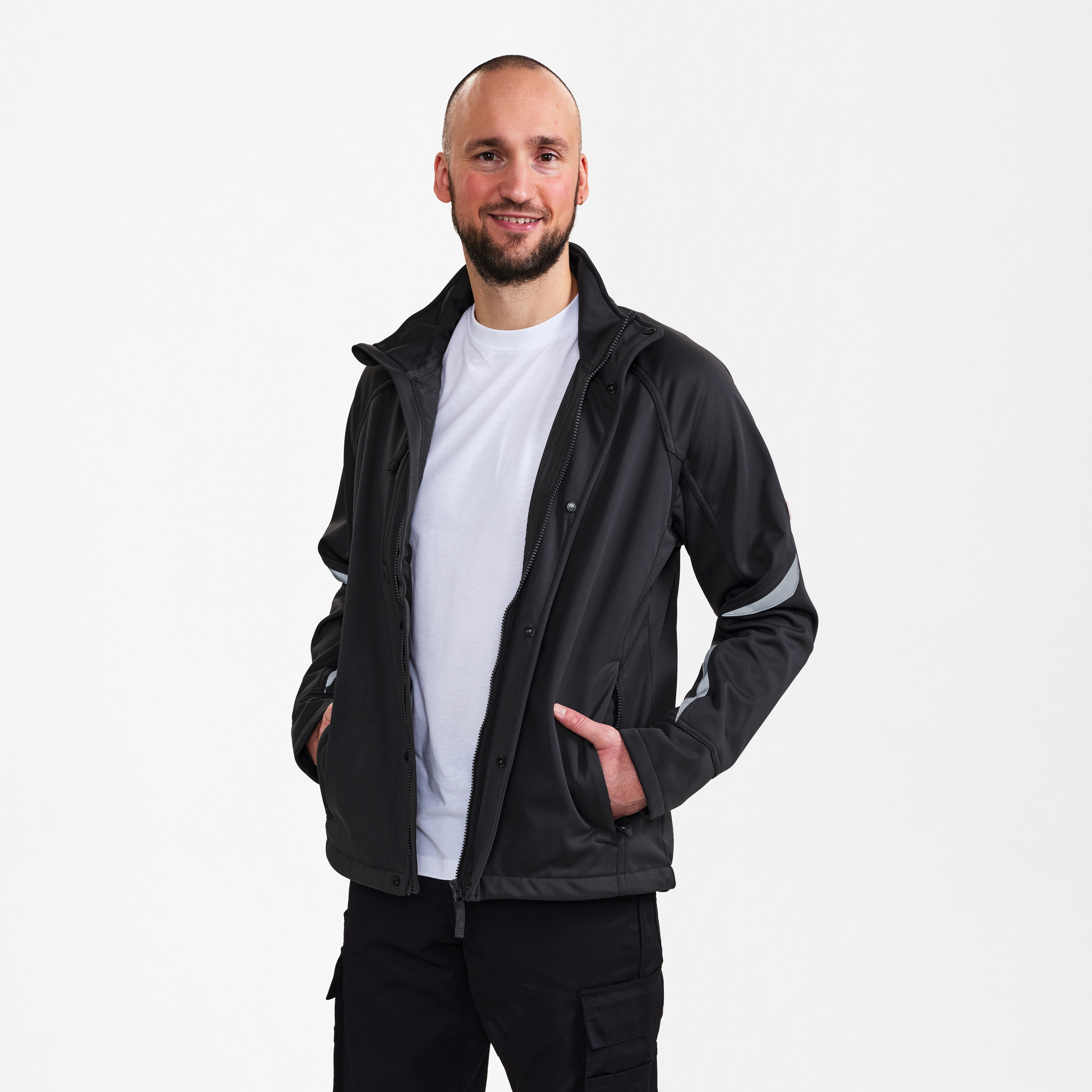 Engel Workwear Extend softshelljakke - Antrazitgrå [79] / XS