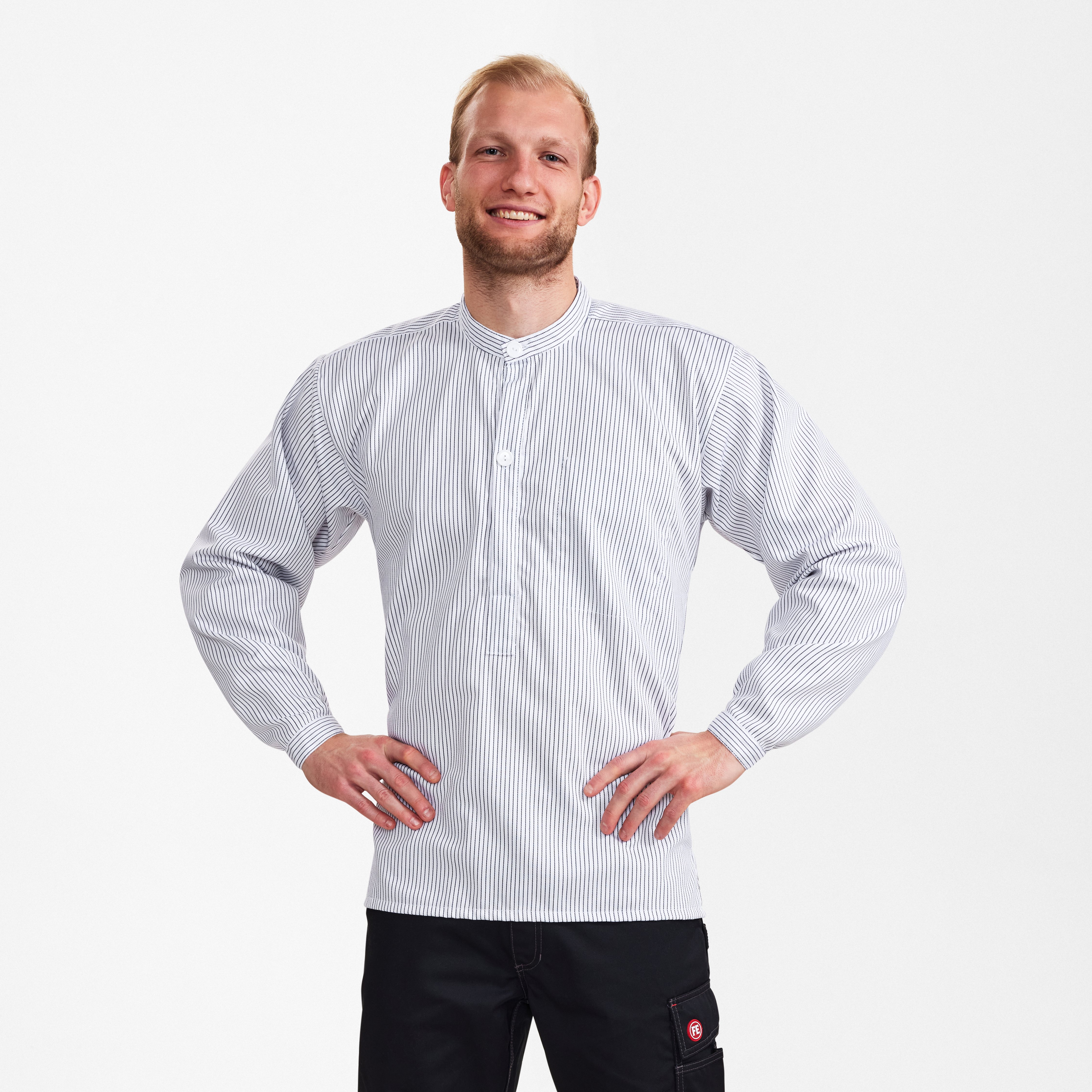 Engel Workwear Extend Murerskjorte - Hvid [3] / XS