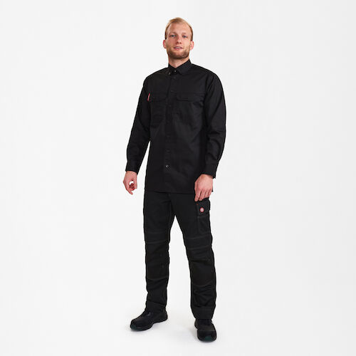 Extend skjorte - Sort, Engel | Engel Workwear