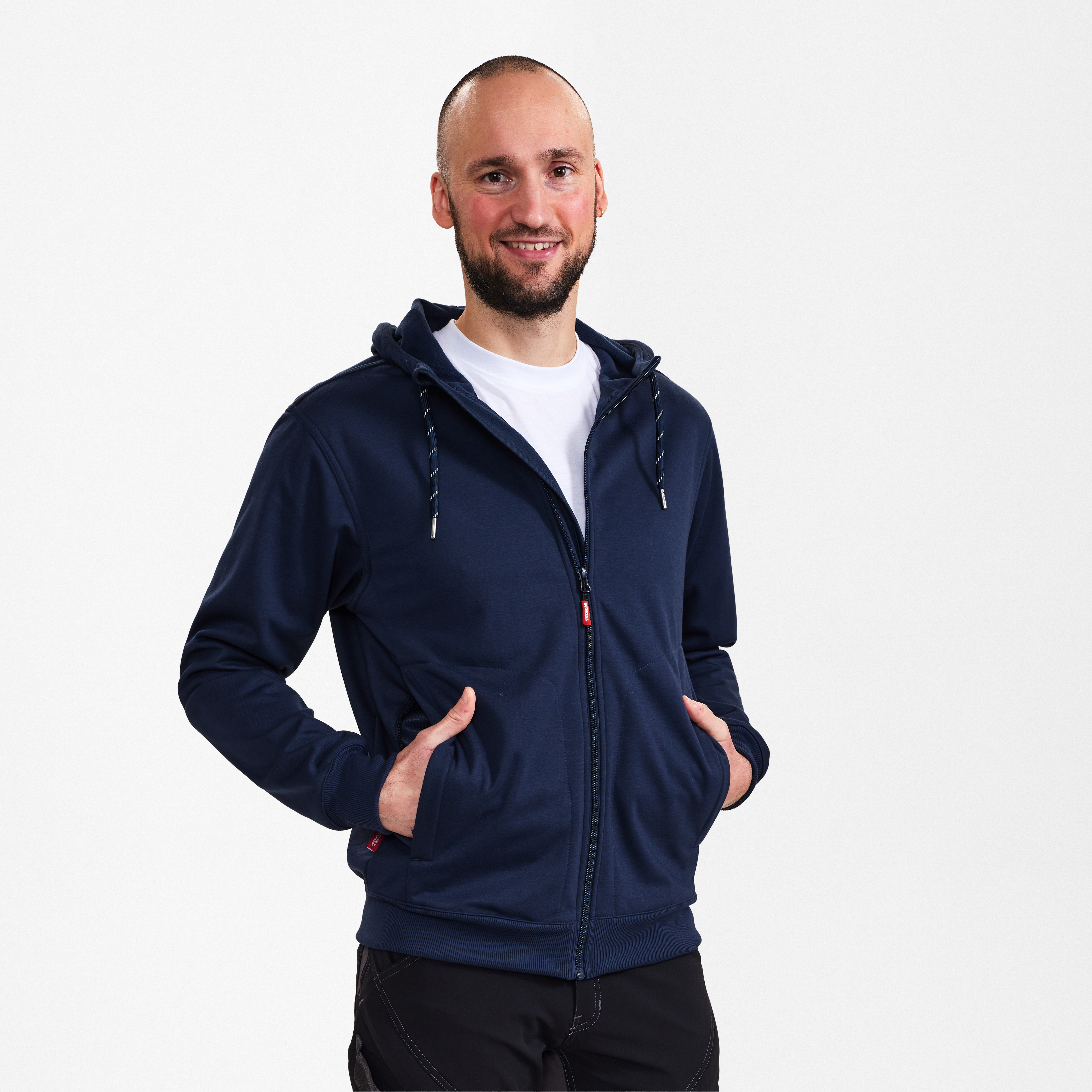 Engel Workwear Extend All Weather Cardigan - Blue Ink [165] / XS