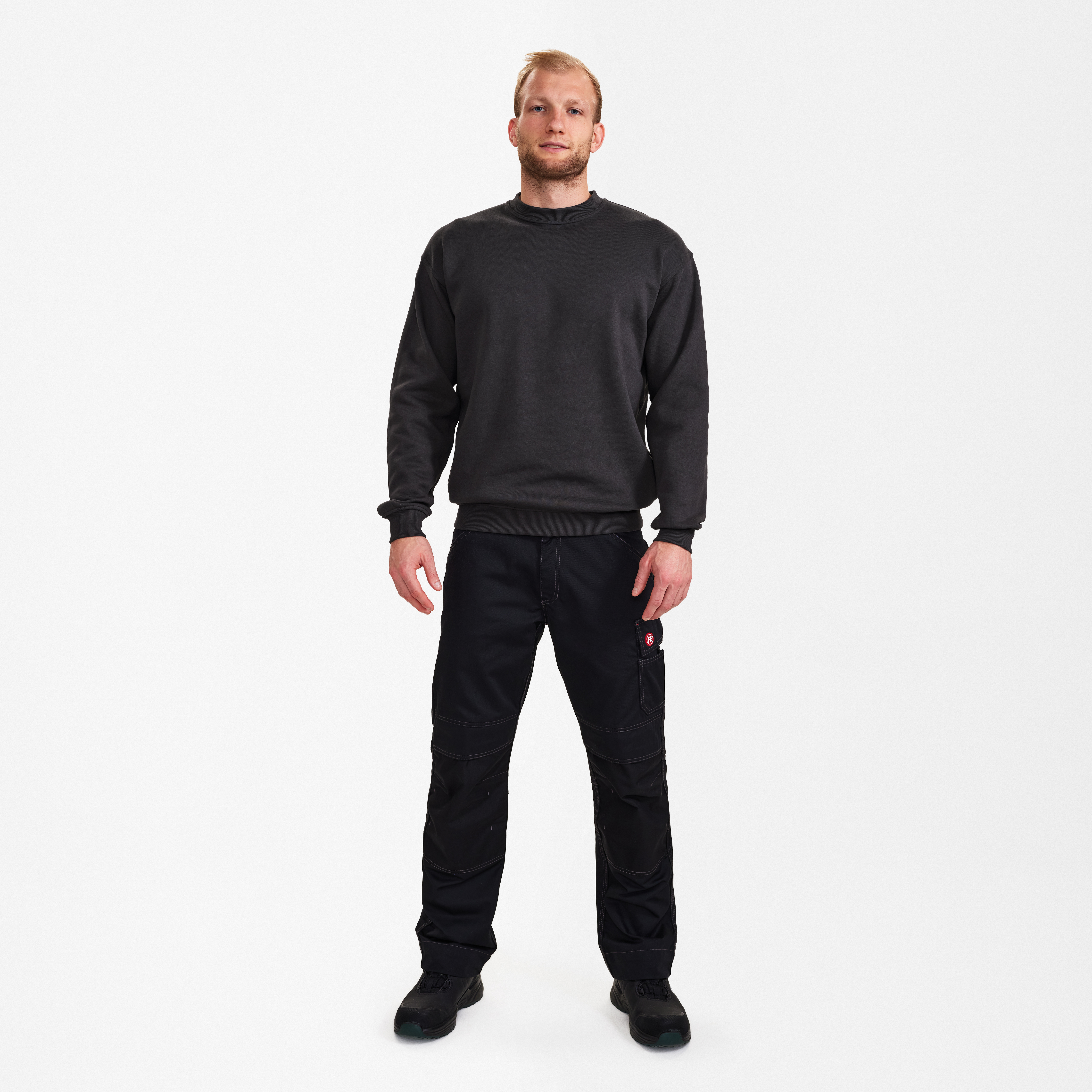 Engel Workwear Extend sweatshirt - Antrazitgrå [79] / XS
