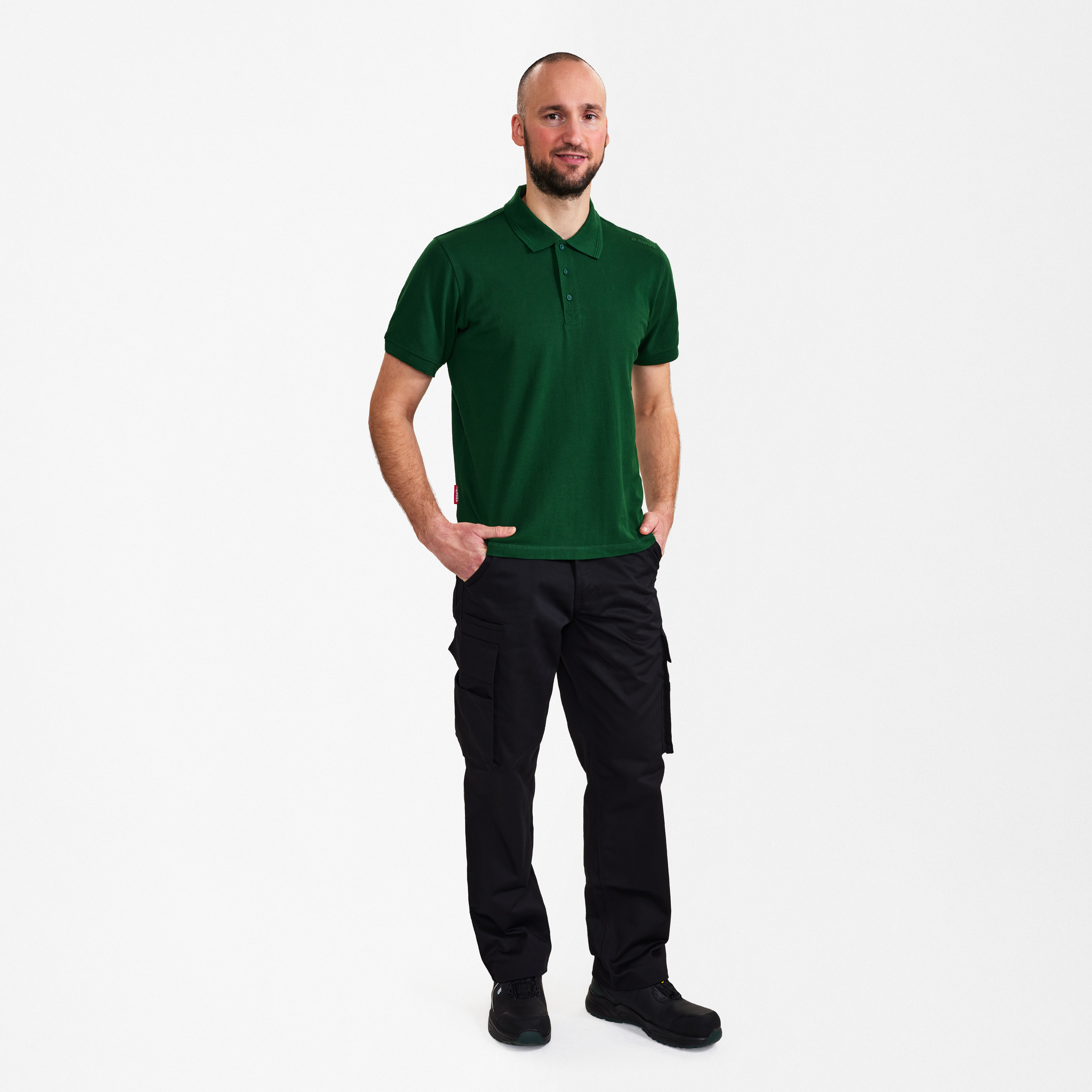 Engel Workwear Extend poloshirt - Grøn [1] / XS