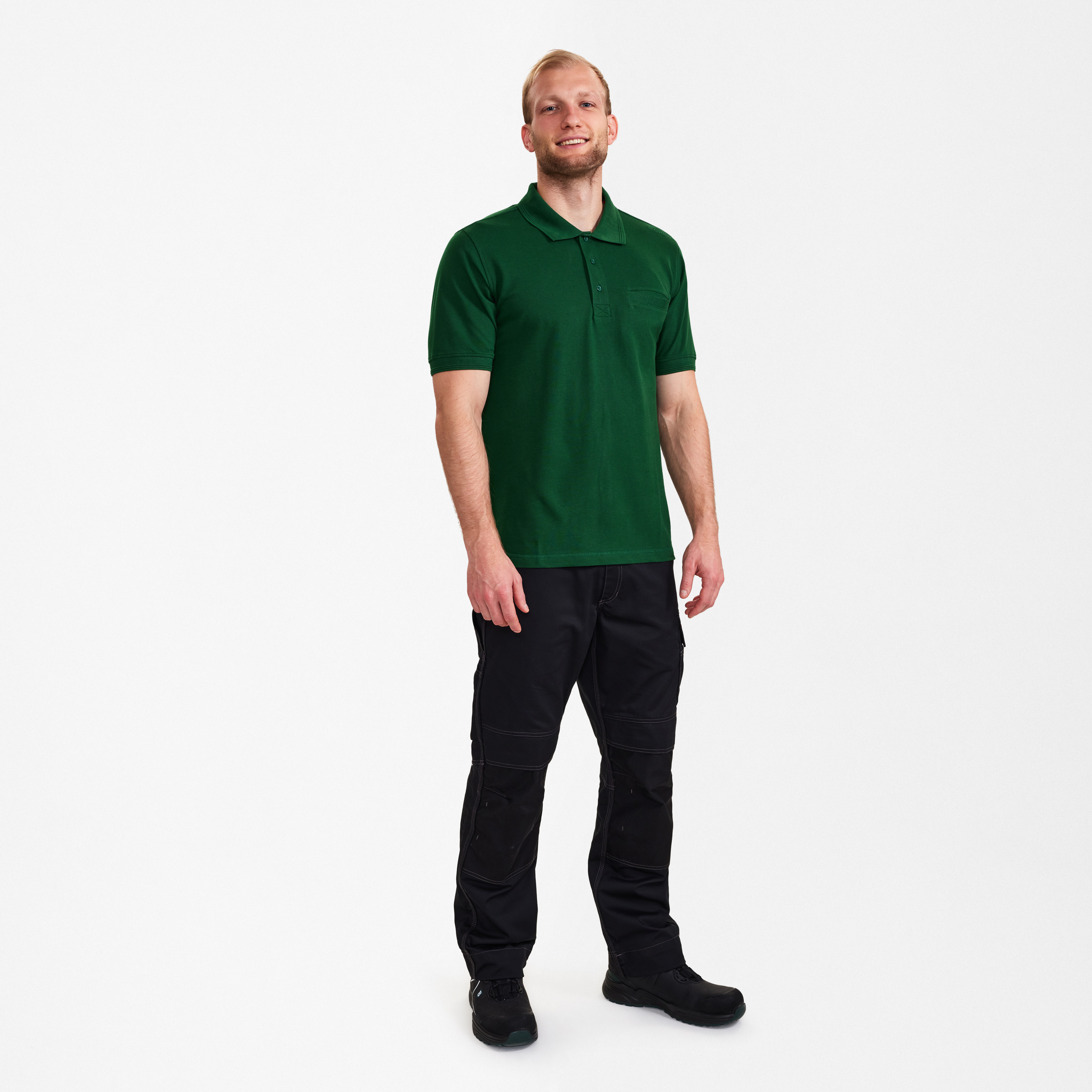Extend poloshirt med brystlomme