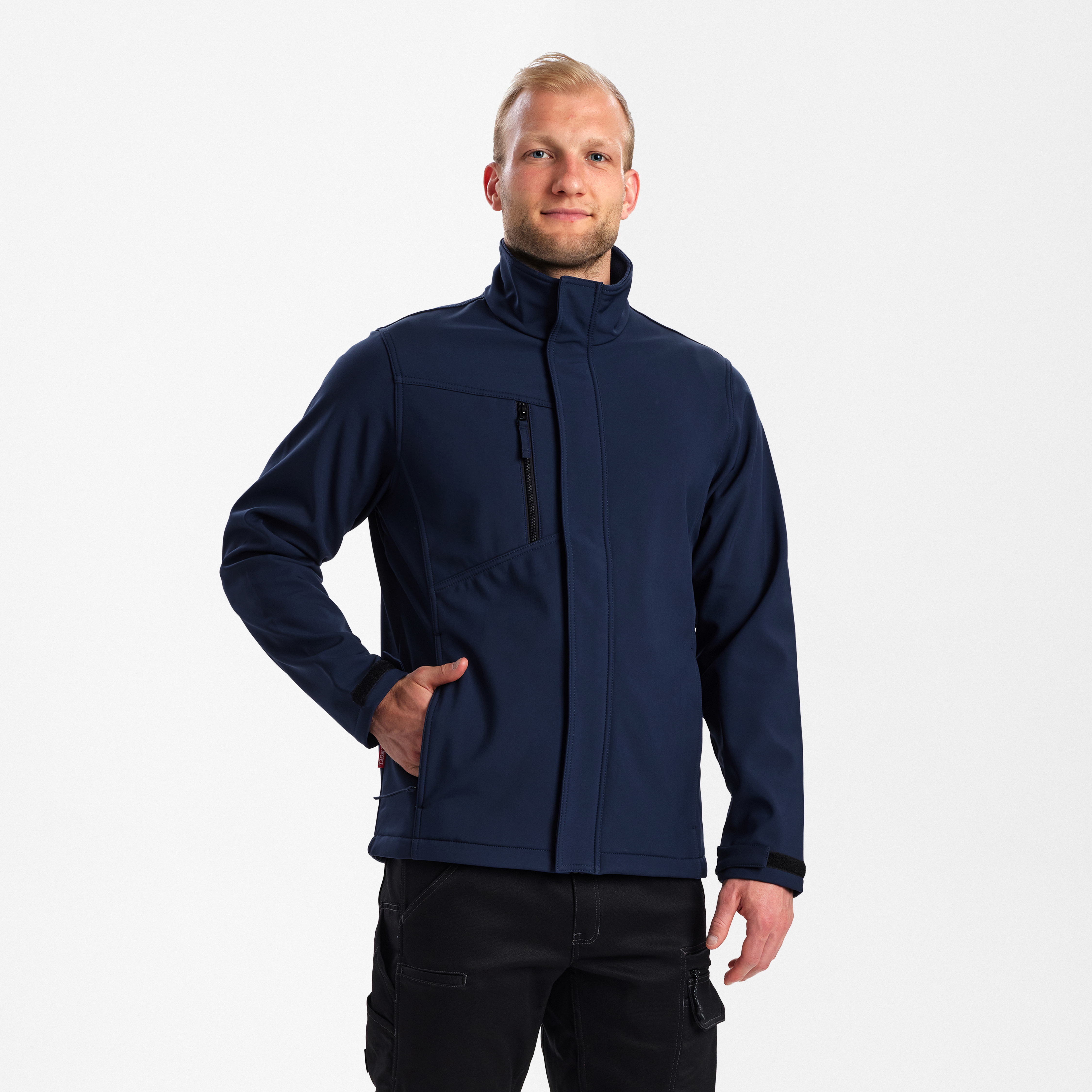 Engel Workwear Extend softshelljakke - Blue Ink [165] / XS