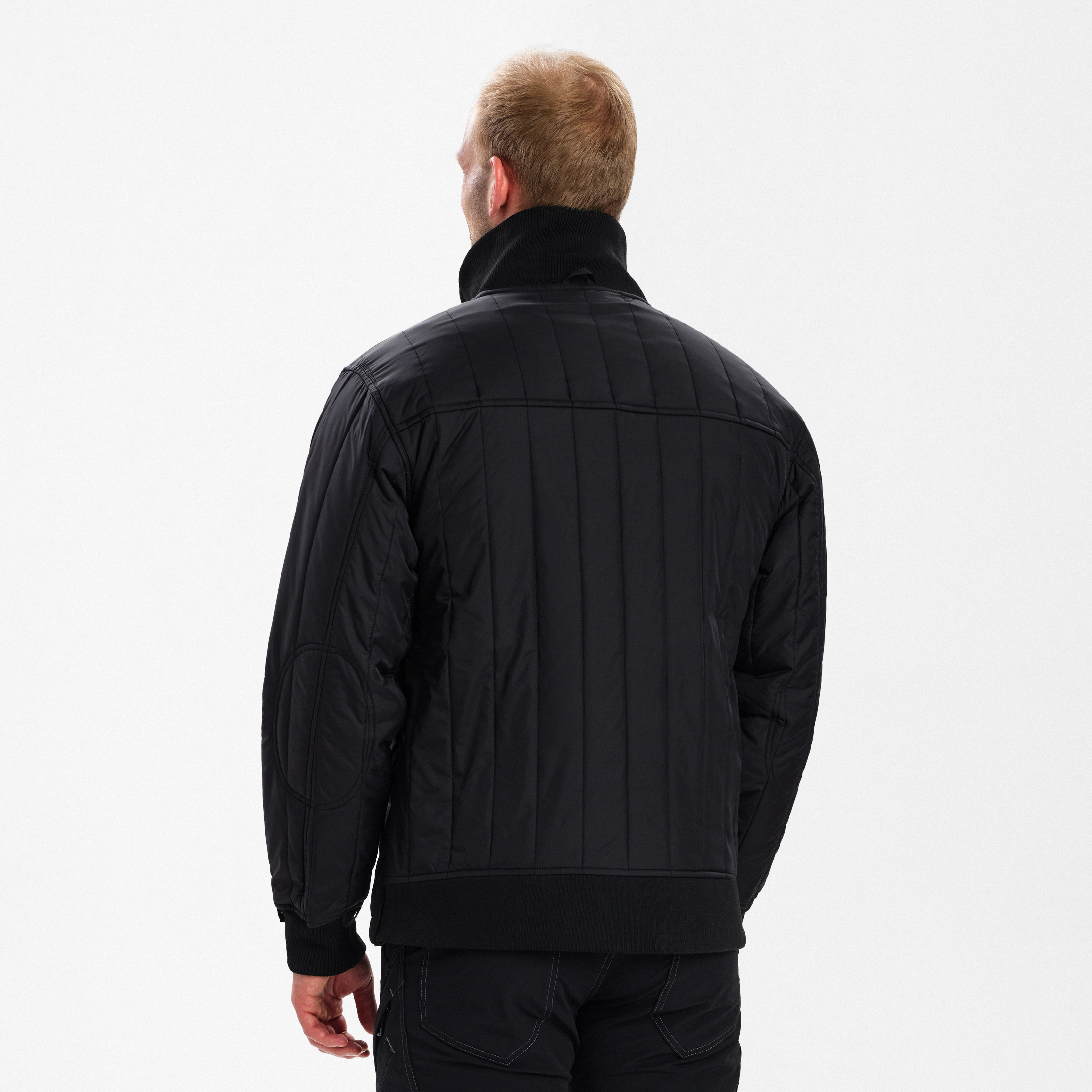 Engel Workwear Extend quiltjakke - Sort [20] / XS
