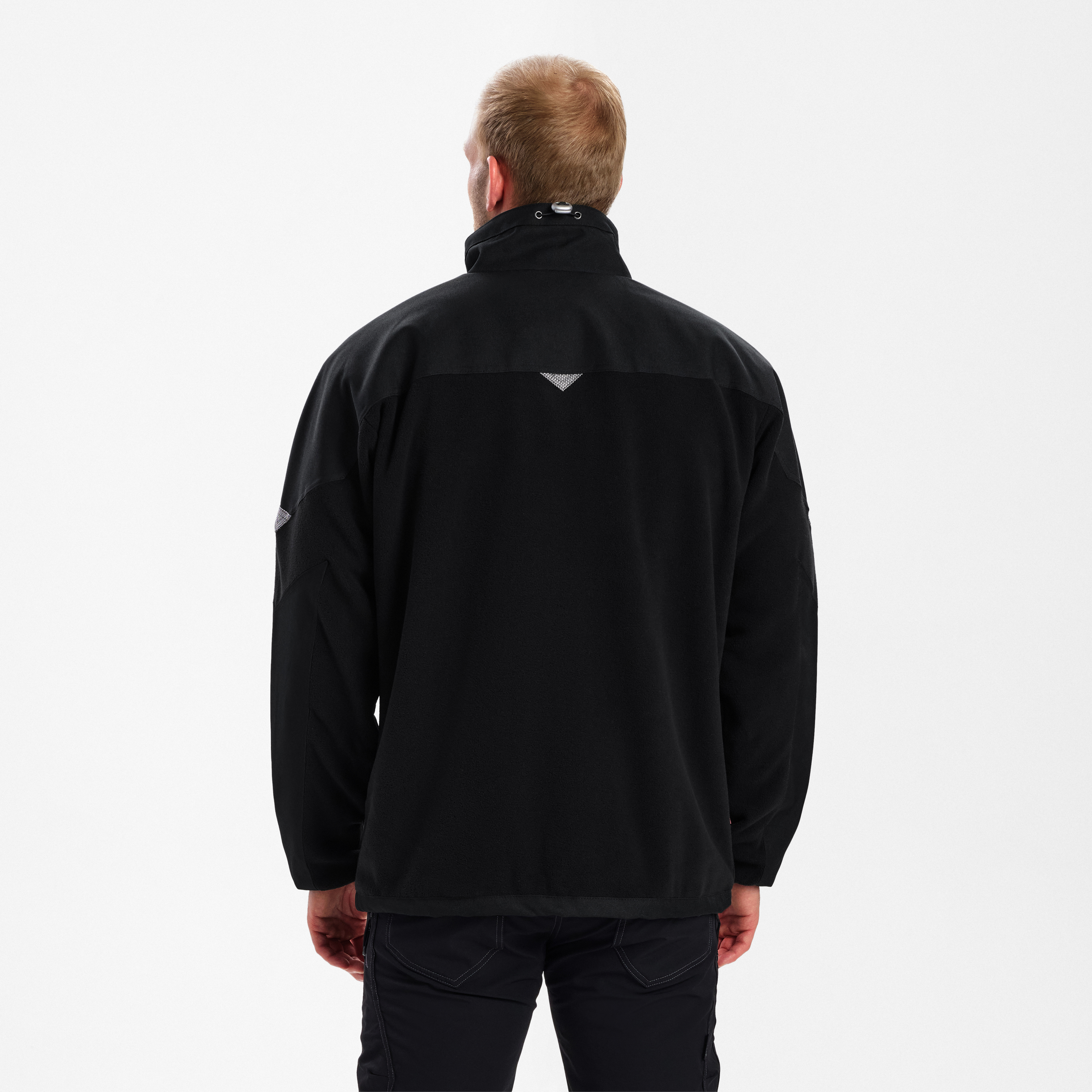 Engel Workwear Extend fleecejakke - Sort [20] / XS