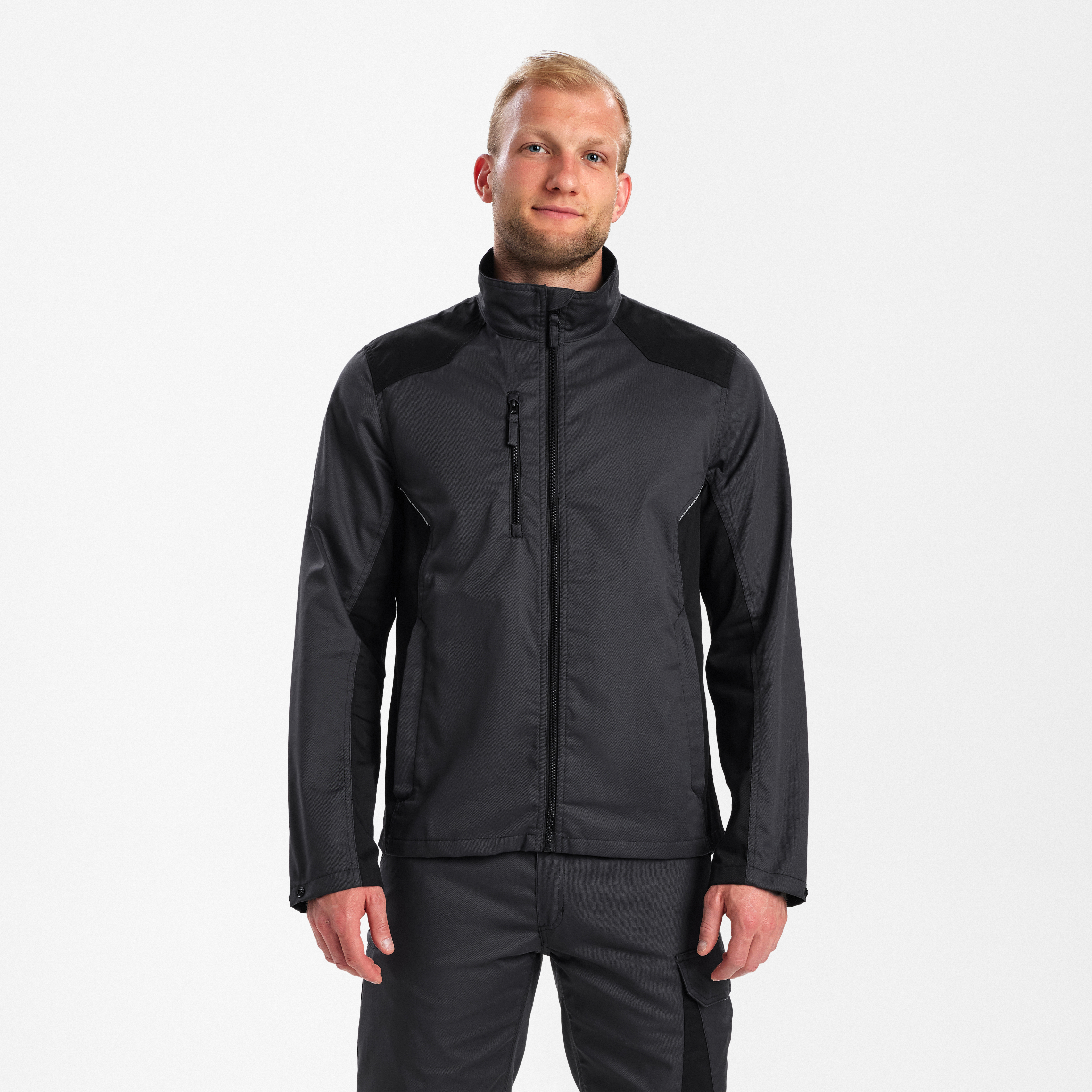 Engel Workwear Venture arbejdsjakke - Antrazitgrå/Sort [7920] / XS