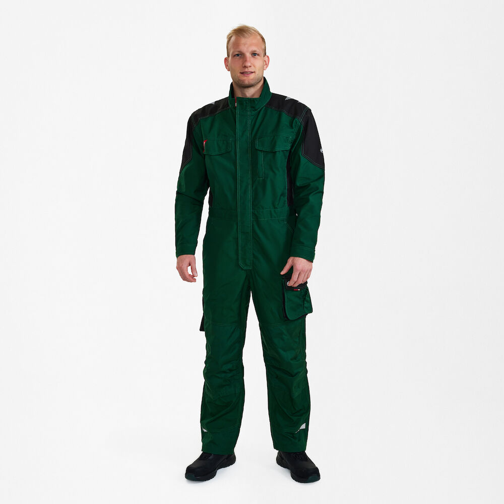 GALAXY Overall – Grün / Schwarz (Am Modell)