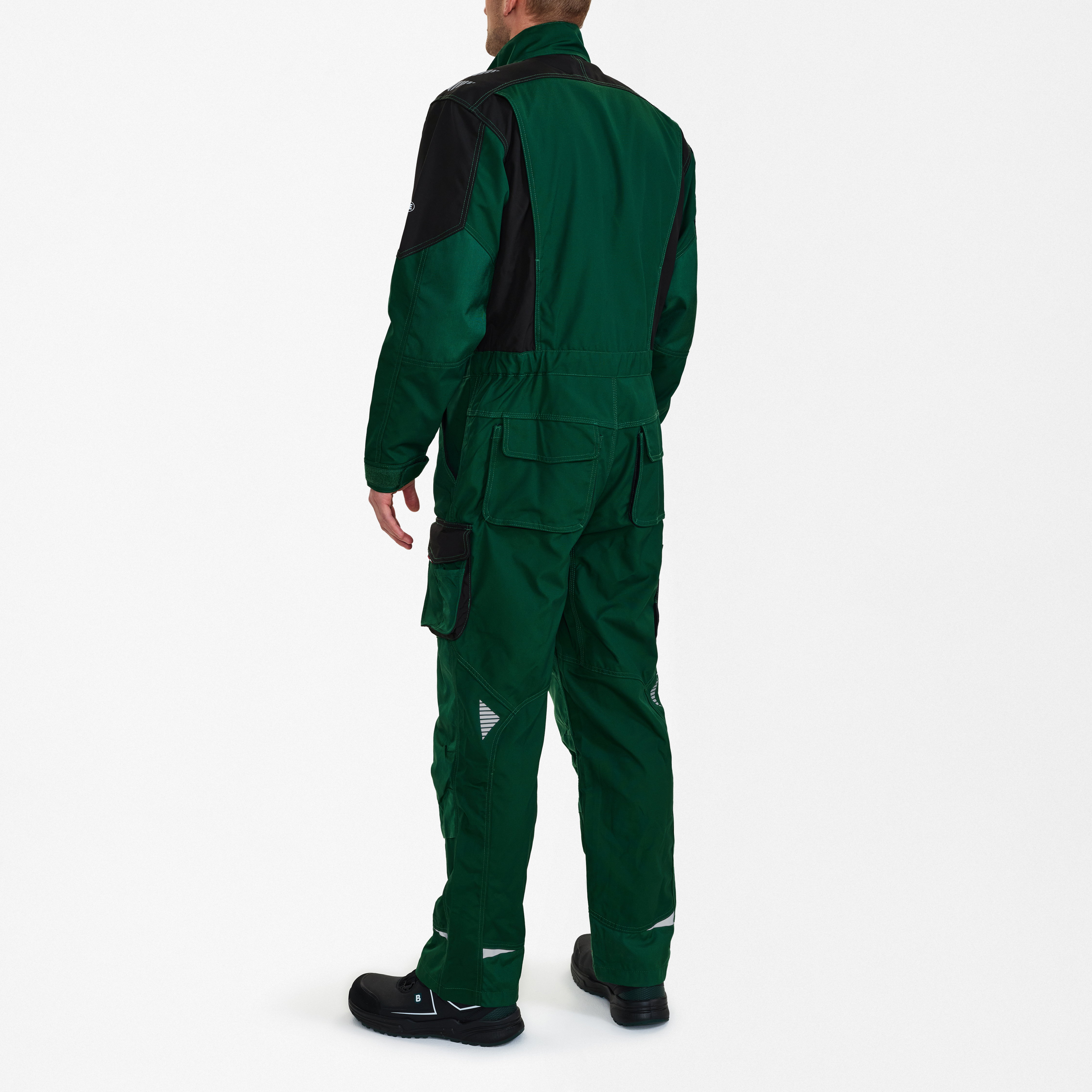 Engel Workwear Galaxy kedeldragt - Grøn/Sort [120] / XS