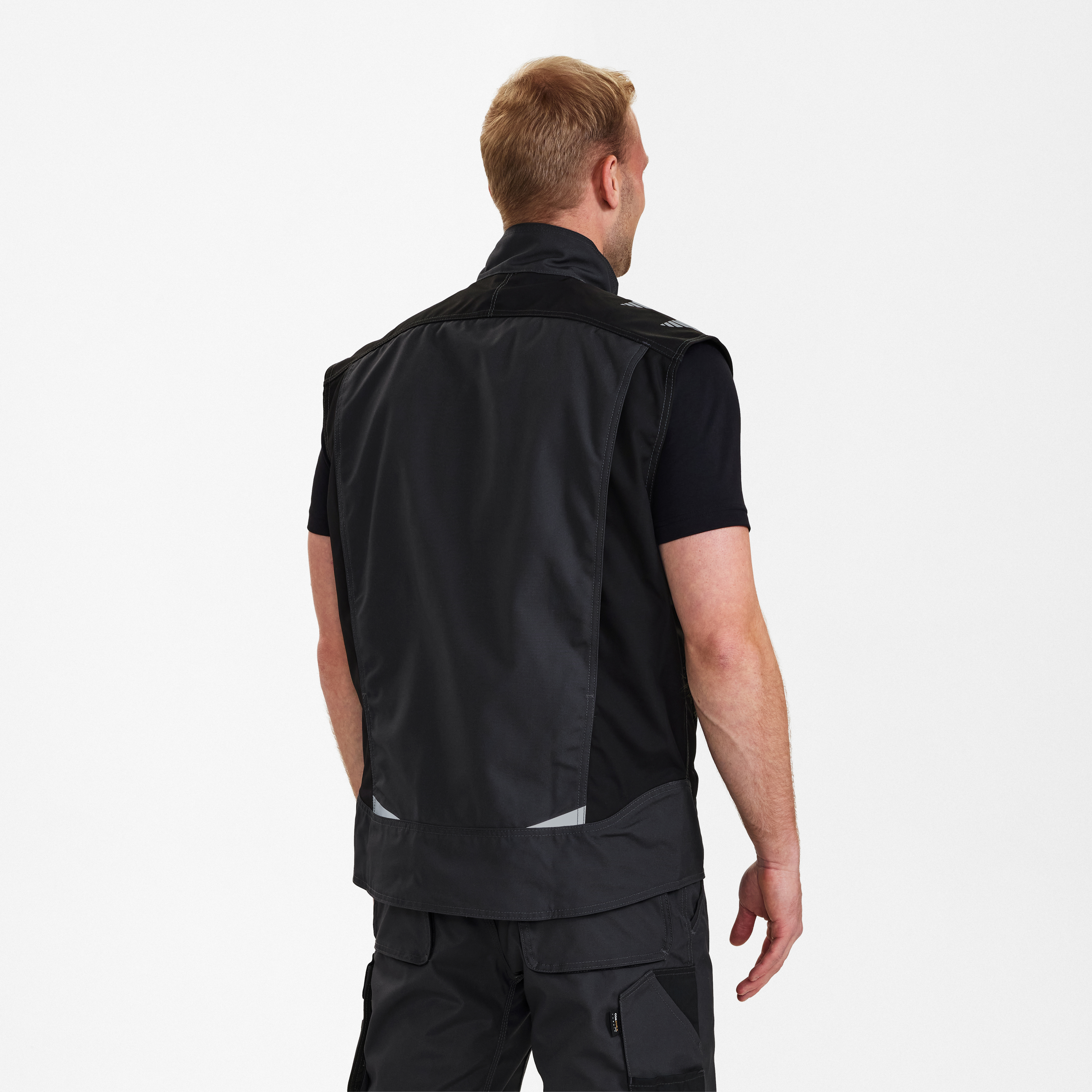 Engel Workwear Galaxy servicevest - Antrazitgrå/Sort [7920] / XS