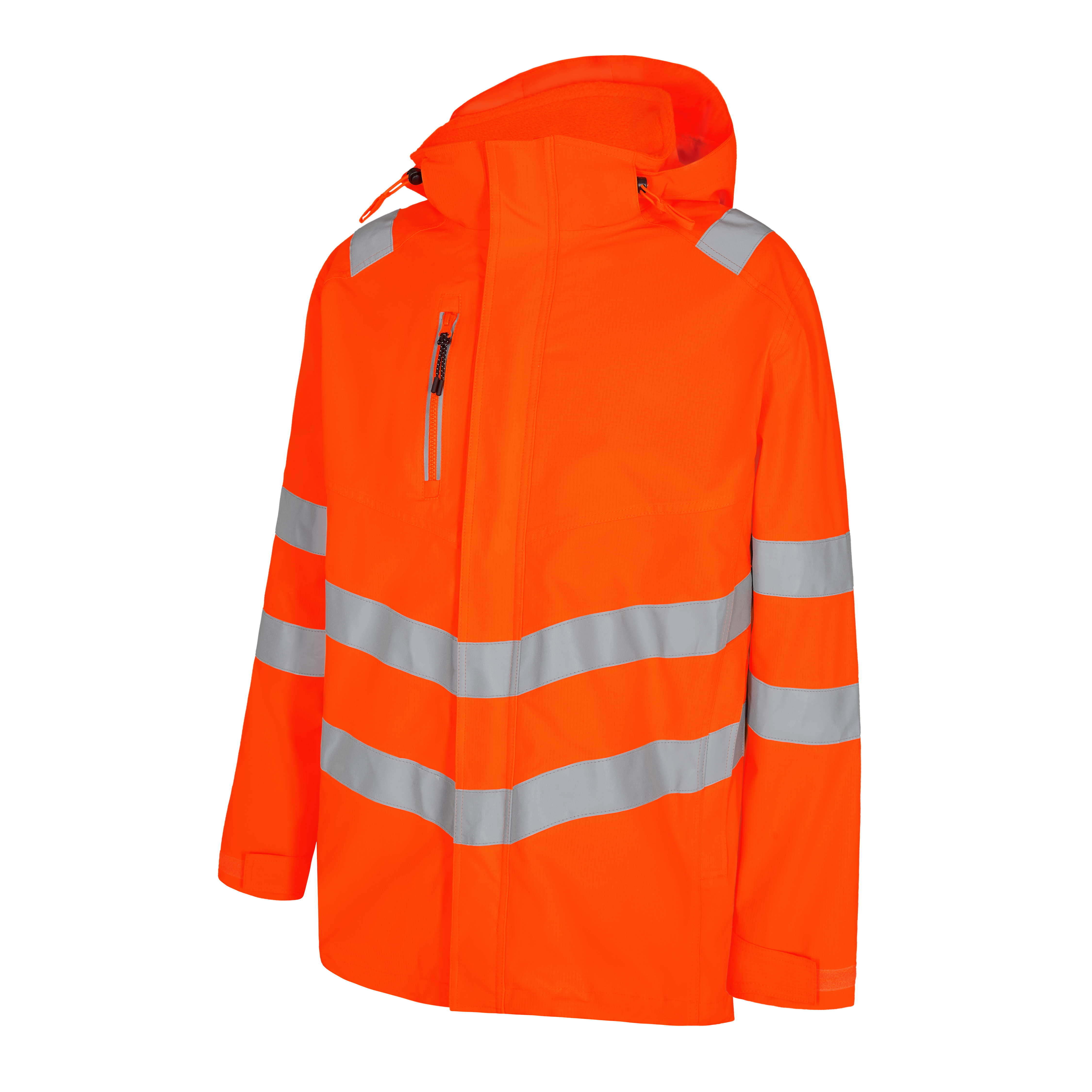 Engel Workwear Safety parka skaljakke - Hi-vis Orange [10] / XS