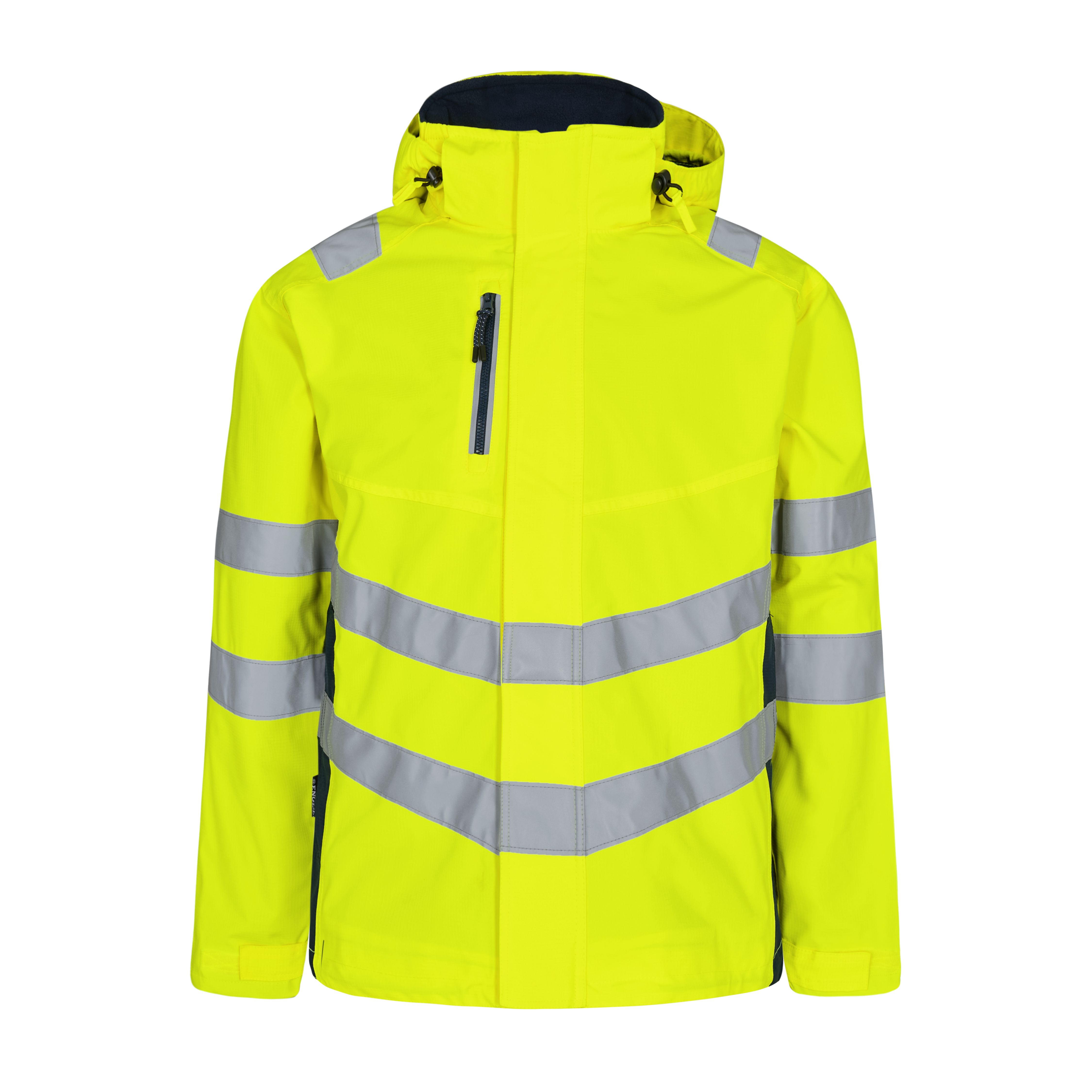Engel Workwear Safety skaljakke - Gul/Blue Ink [38165] / XS