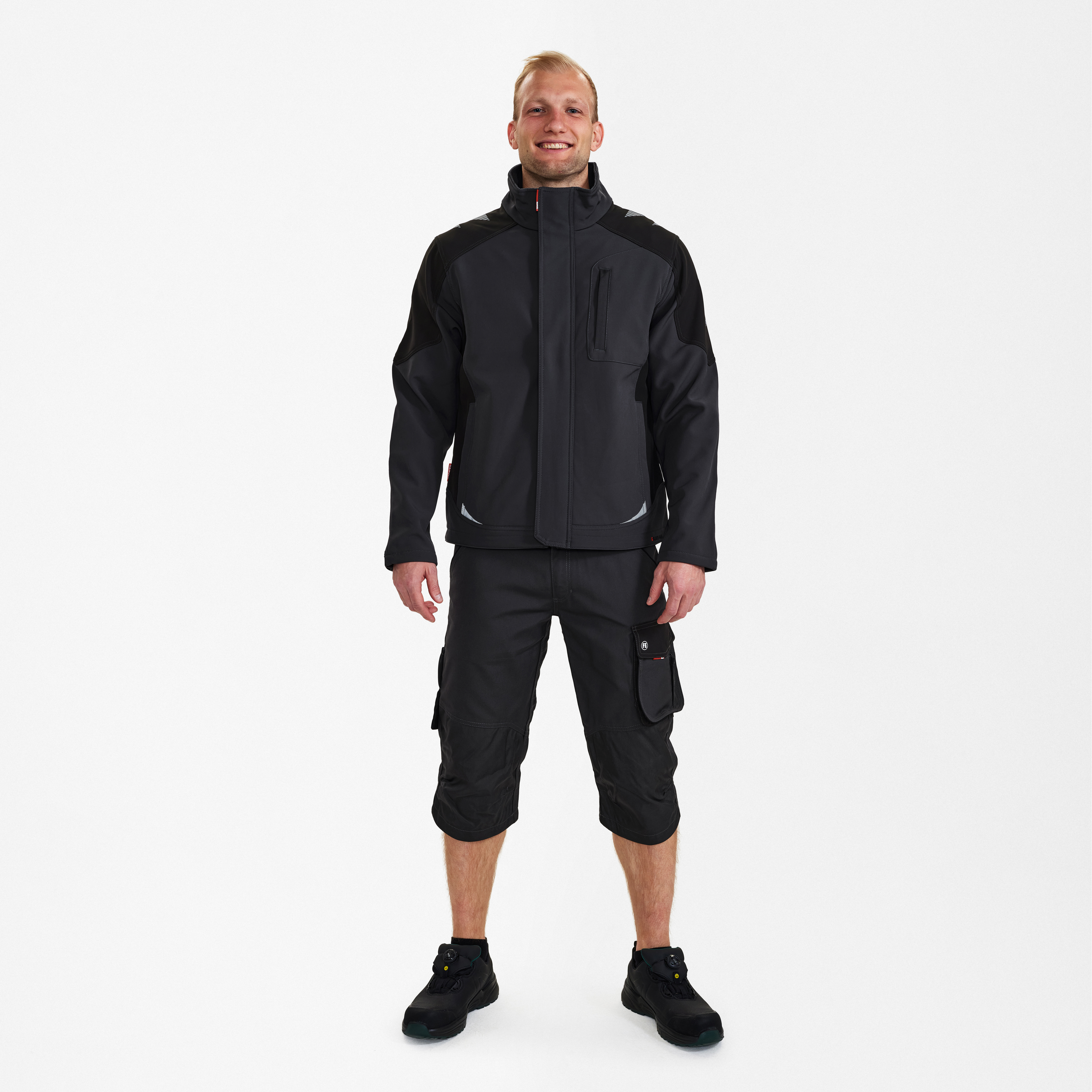 Engel Workwear Galaxy softshelljakke - Antrazitgrå/Sort [7920] / XS