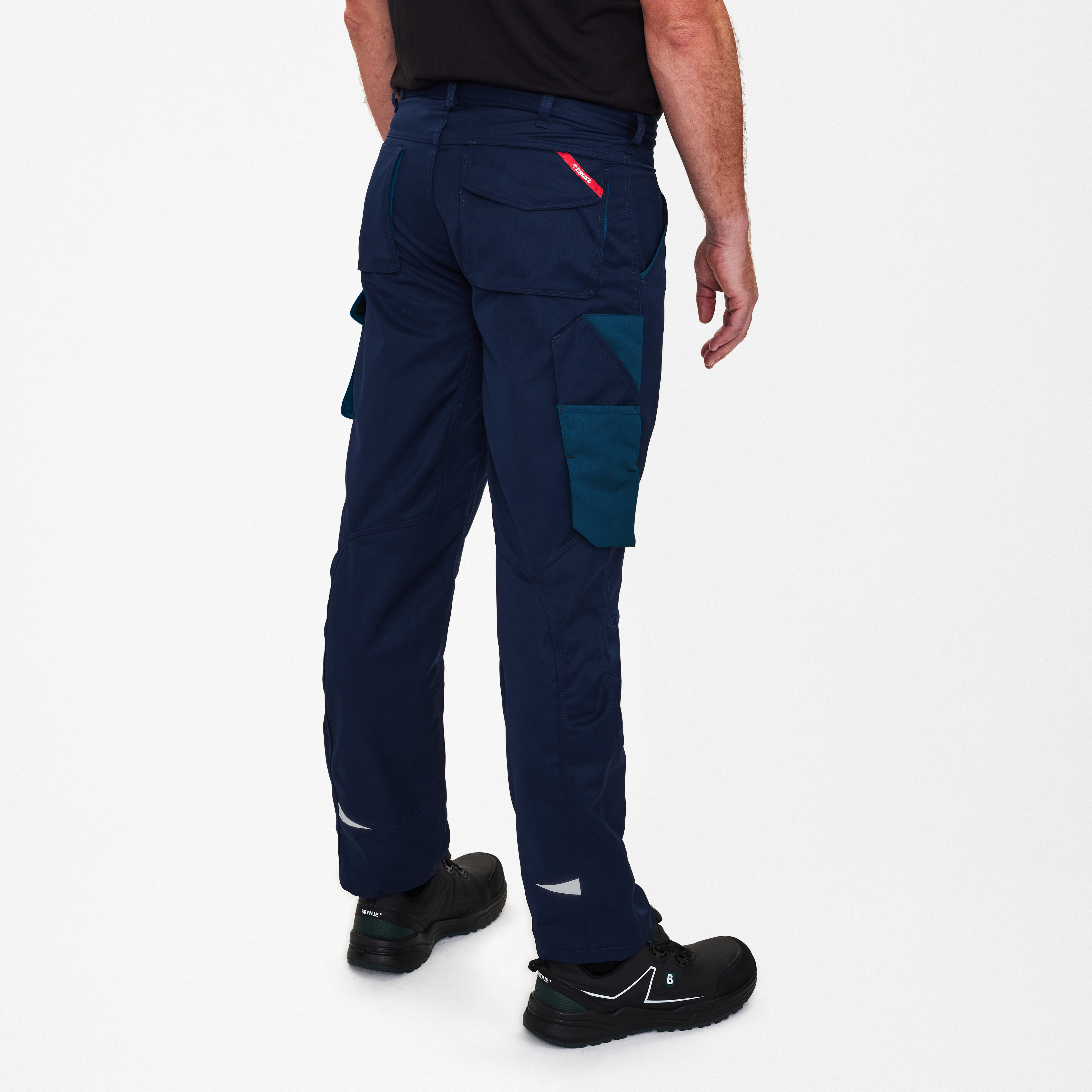 Engel Workwear Galaxy Light arbejdsbukser - Blue Ink/Dark Petrol [16577] / K80