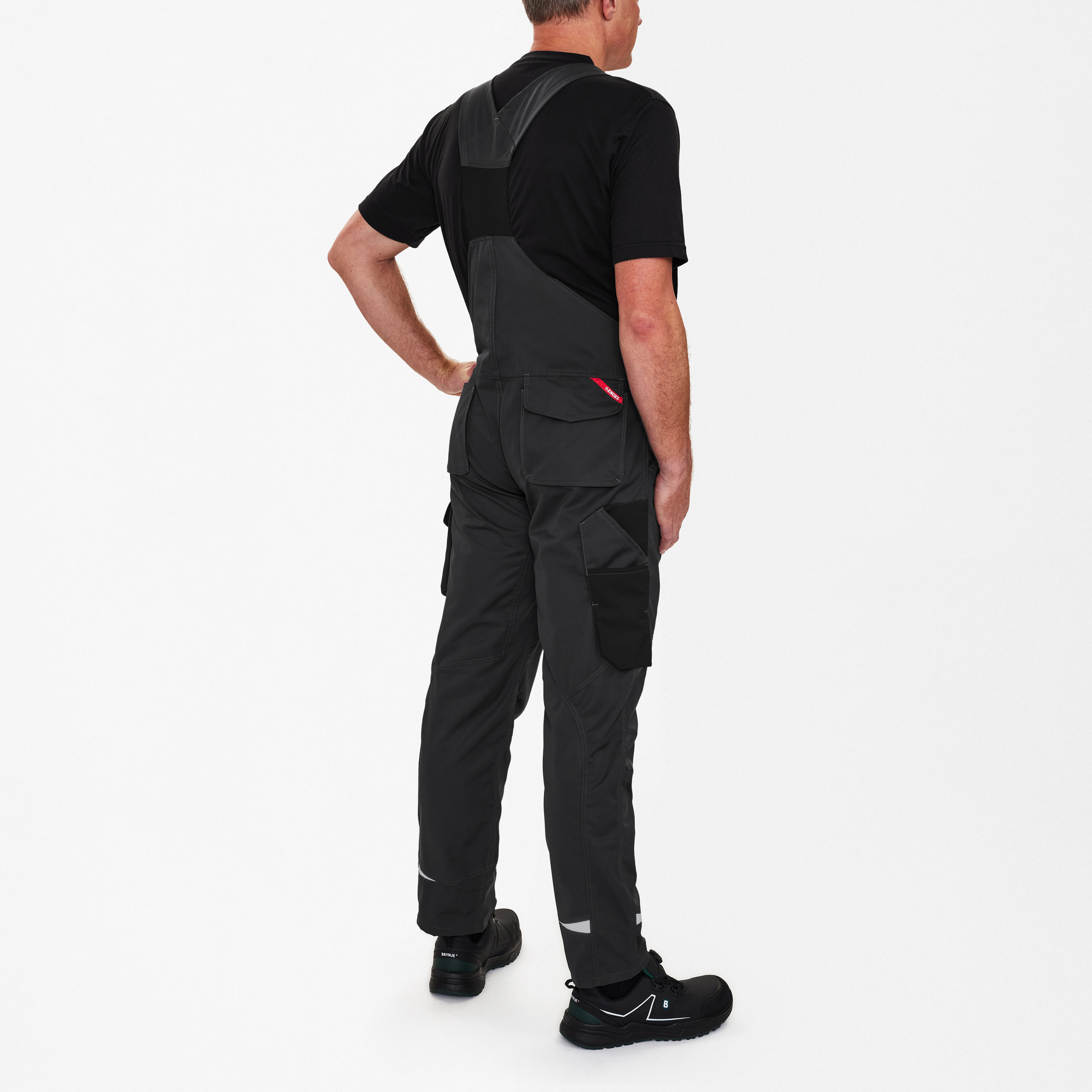Engel Workwear Galaxy Light overall - Antrazitgrå/Sort [7920] / K80