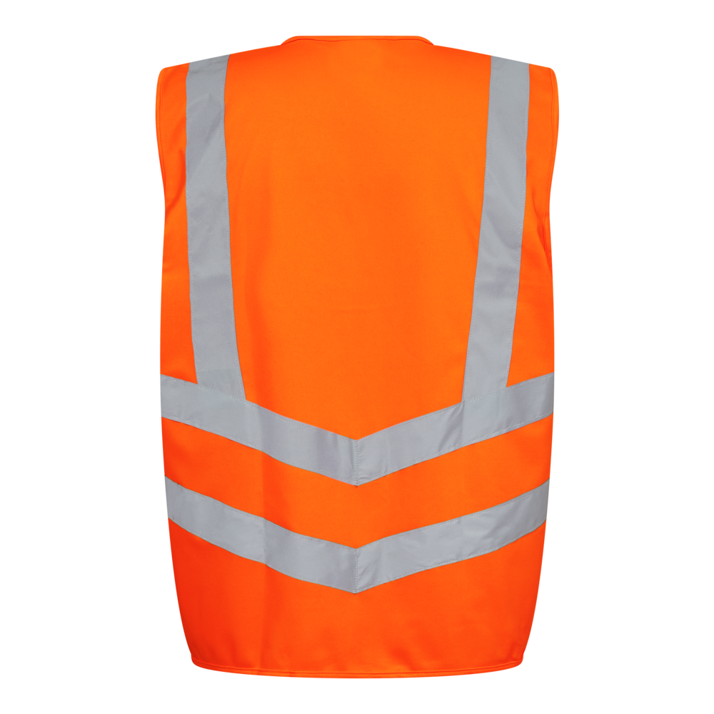 SAFETY Verkehrsweste – Warnorange (Rücken)