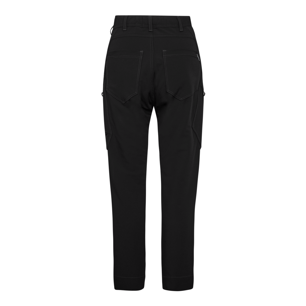 X-TREME Damen Servicehose mit 4-Wege Stretch – Schwarz (Rücken)