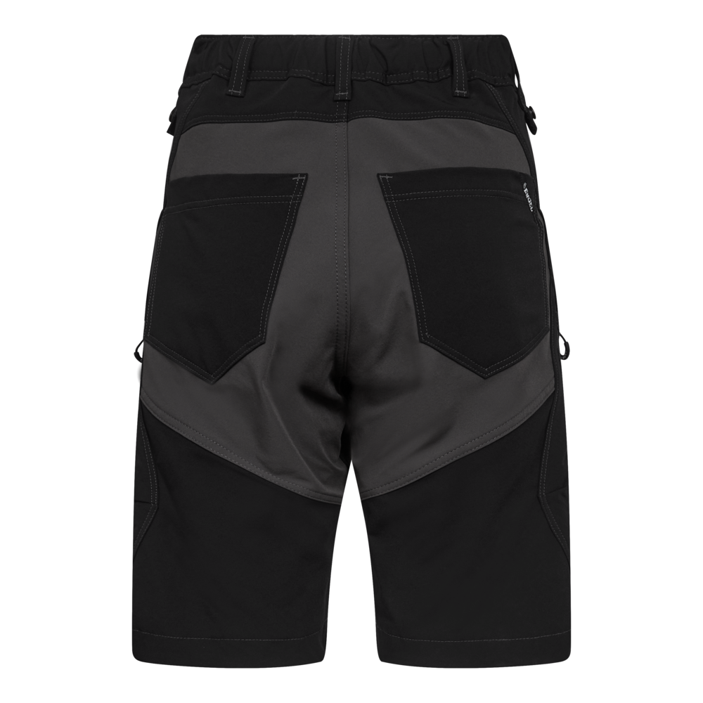 X-TREME Damen Arbeitsshorts mit 4-Wege Stretch – Schwarz (Rücken)