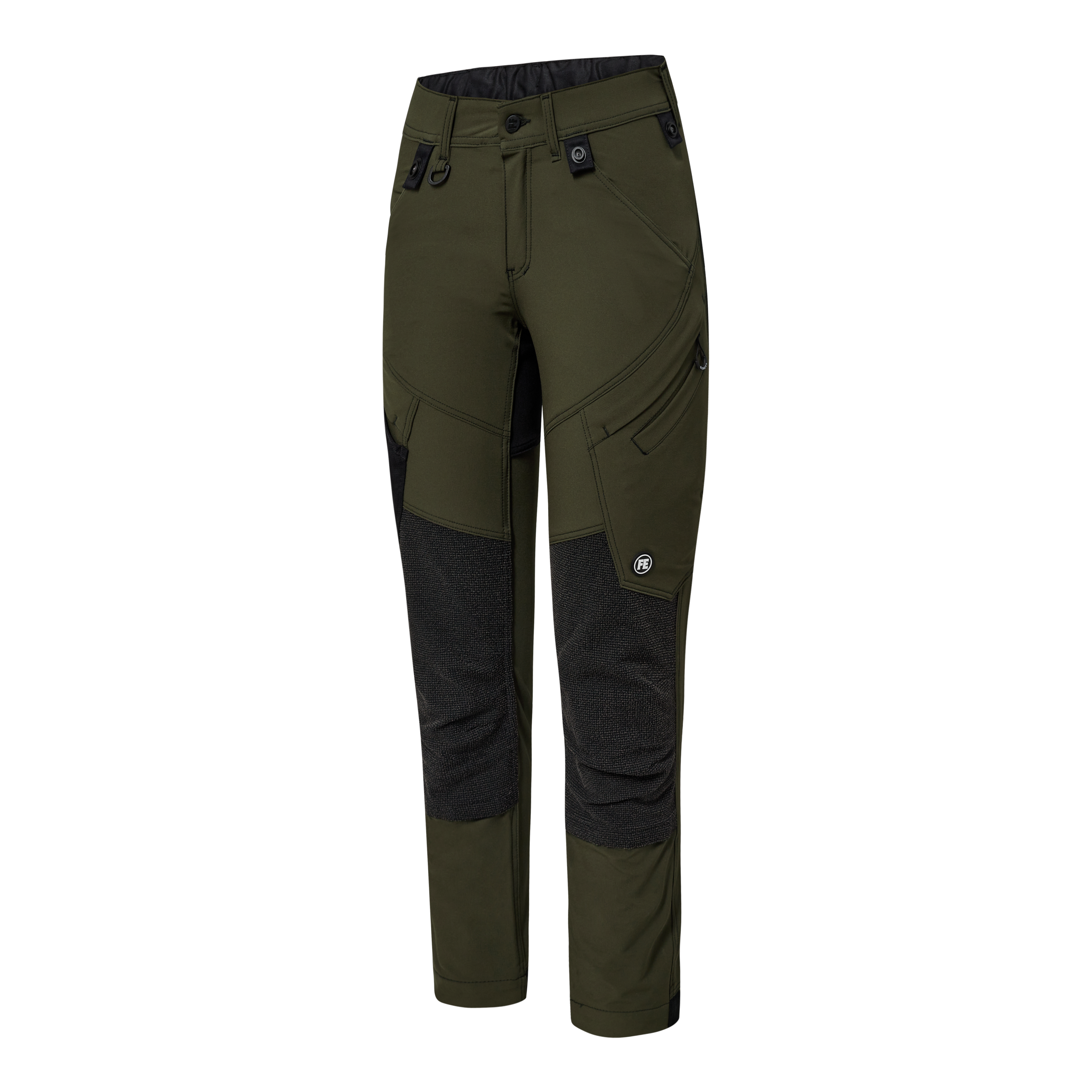 Engel Workwear X-treme dame arbejdsbukser med 4-vejs stræk - Forest Green [53] / 34