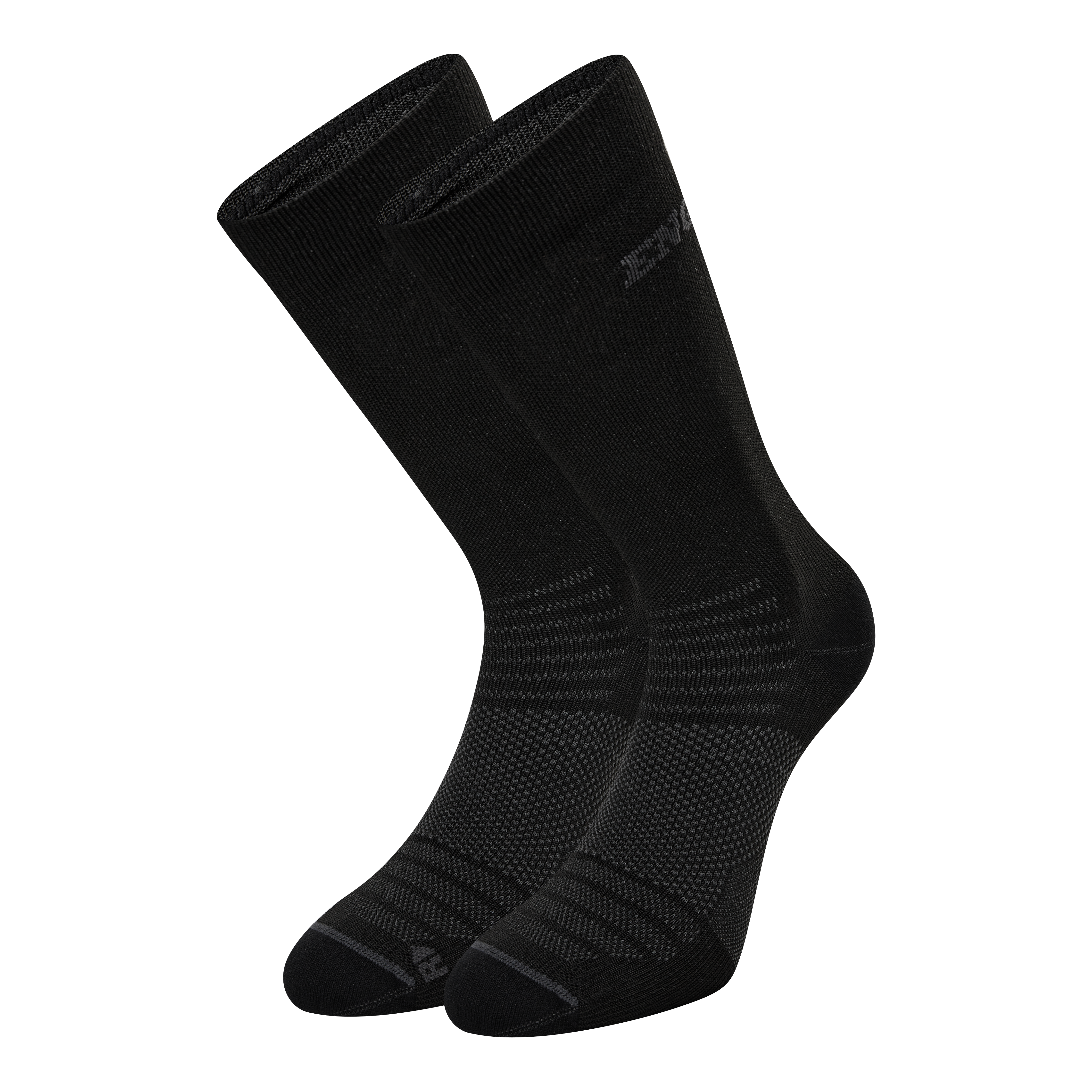 Engel Workwear Tech arbejdsstrømper 2-pak - Sort/Antrazitgrå [2079] / 38/40