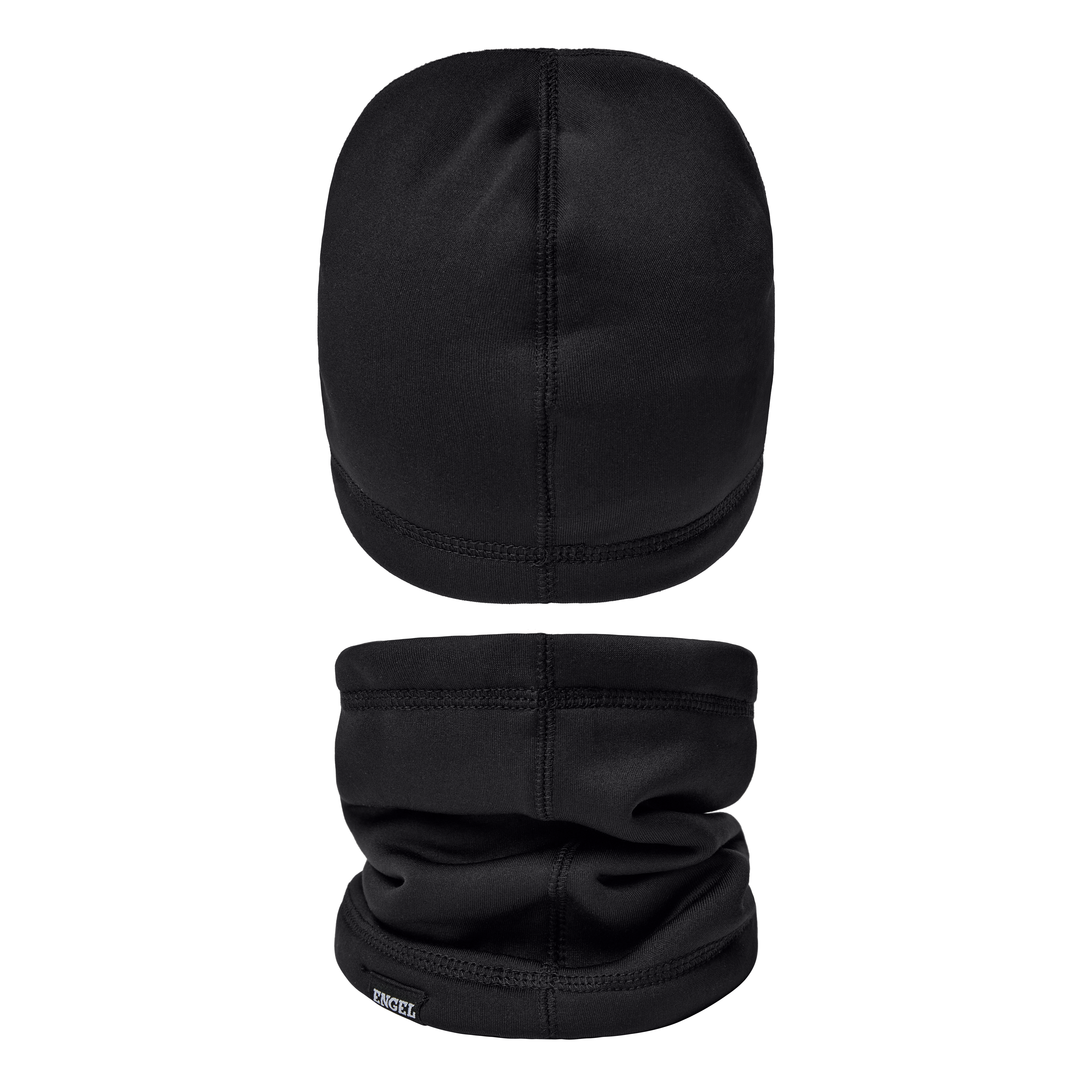 Engel Workwear Beanie-og halsedissesæt - Sort [20] / One size