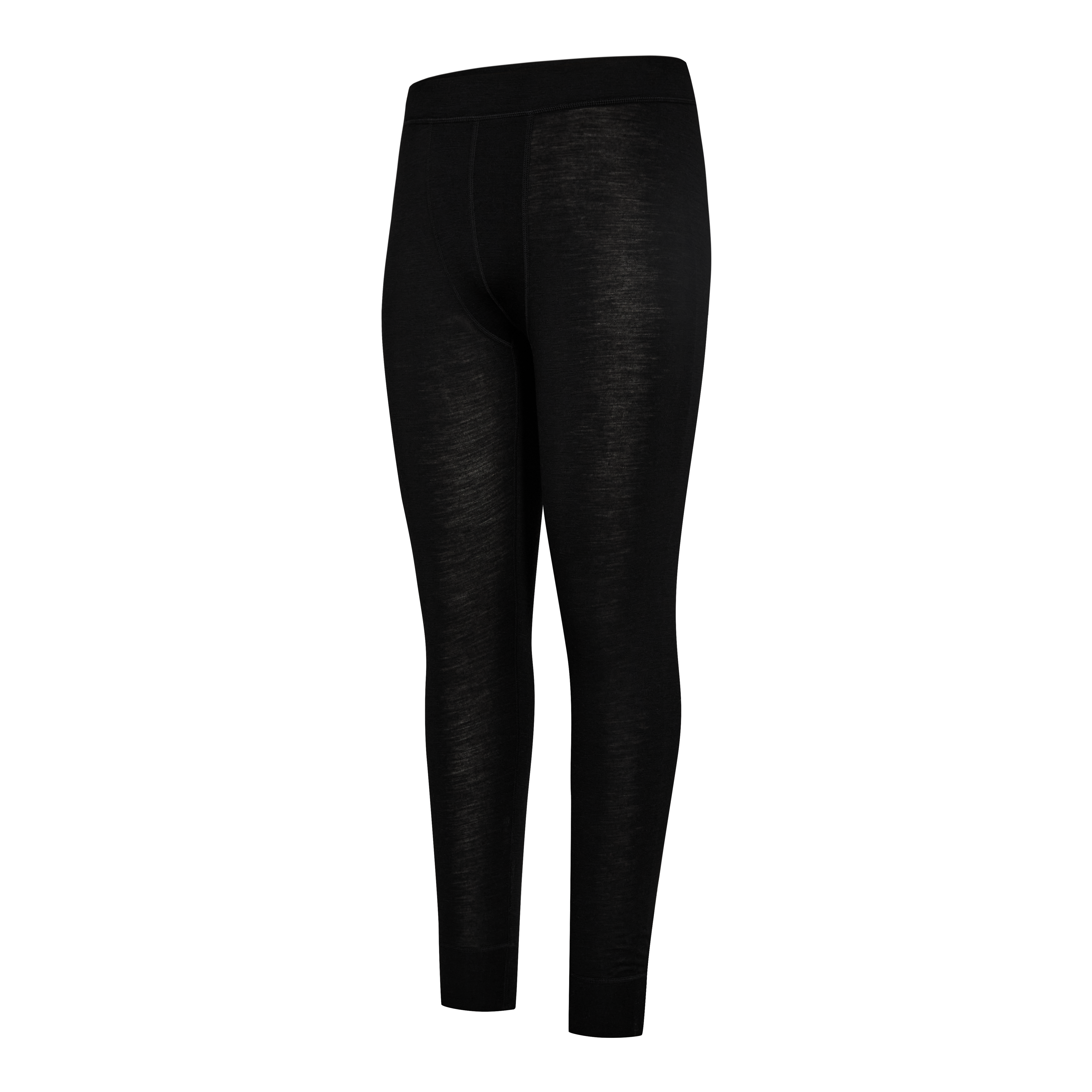 Engel Workwear Uldunderbukser - Sort [20] / XS