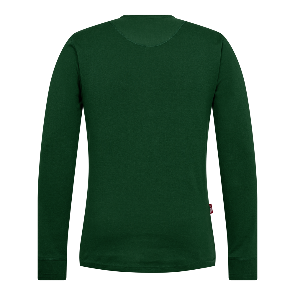 EXTEND Grandad langarm-Shirt – Grün (Rücken)