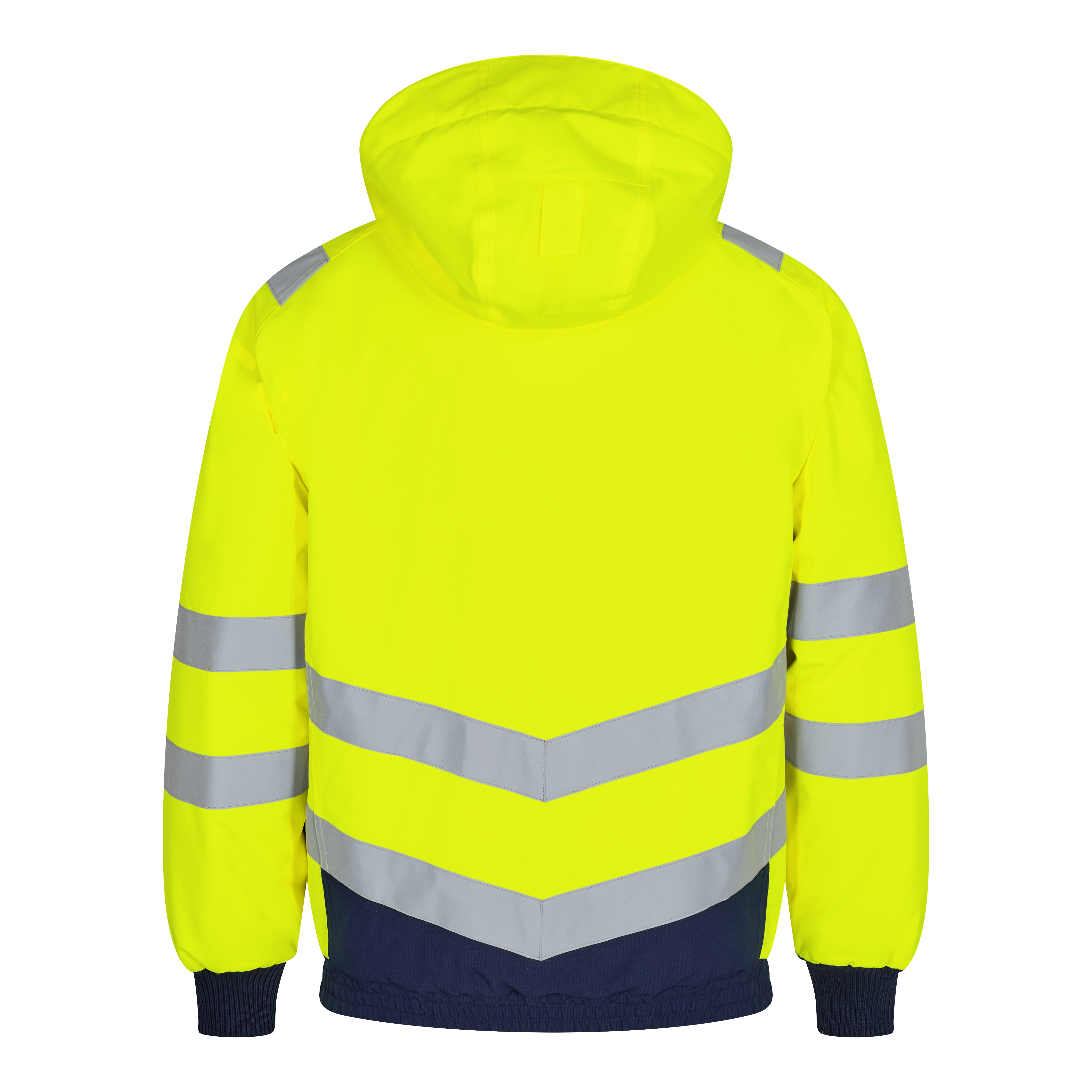 Engel Workwear Safety pilotjakke - Gul/Blue Ink [38165] / XS