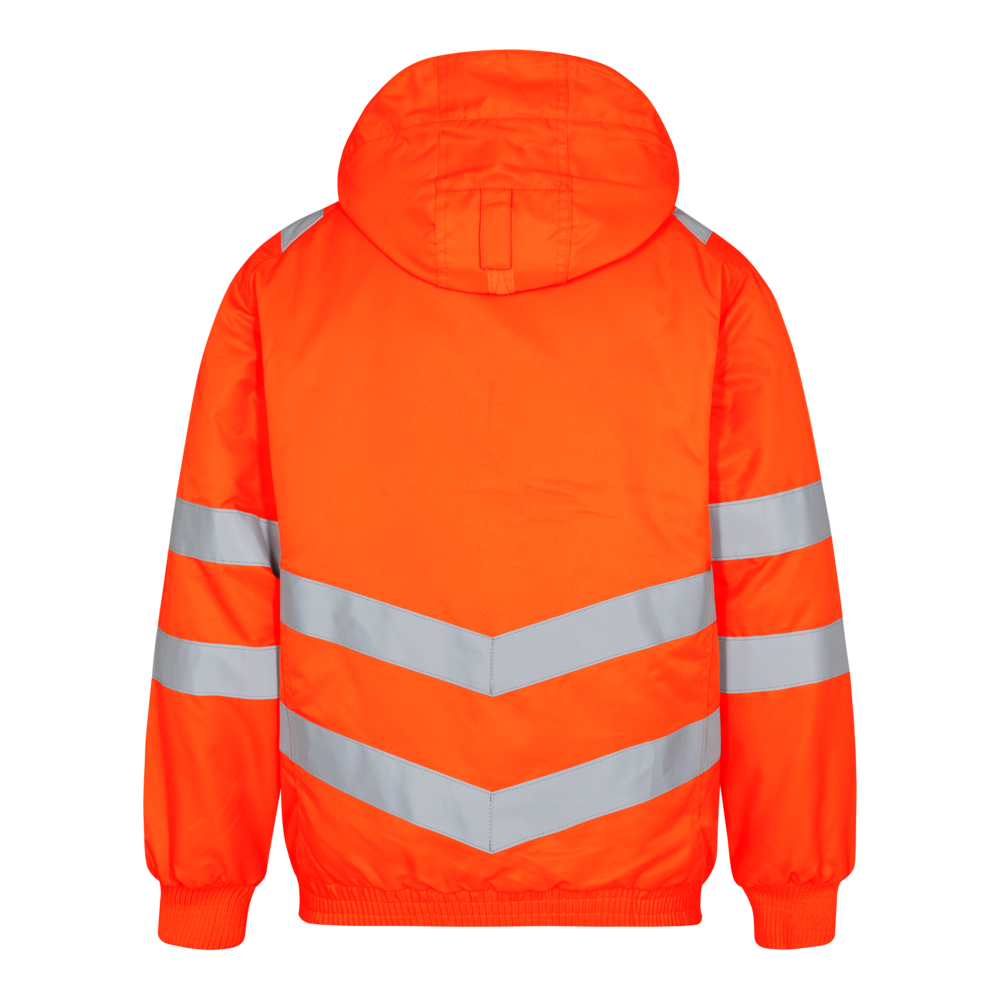 SAFETY Pilotjacke – Warnorange (Rücken)