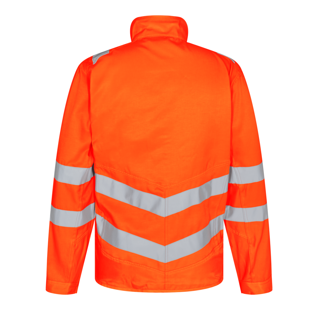 SAFETY Light Arbeitsjacke – Warnorange (Rücken)