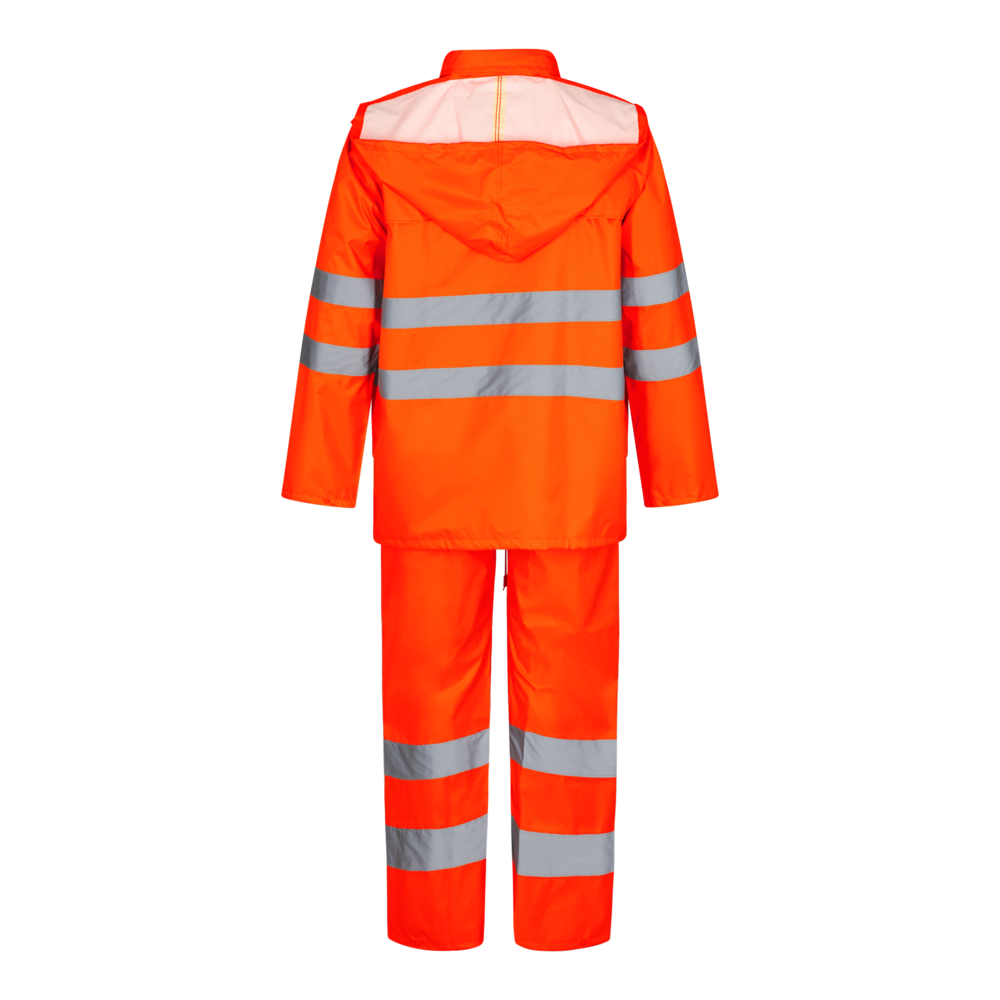SAFETY Regenset – Warnorange (Rücken)