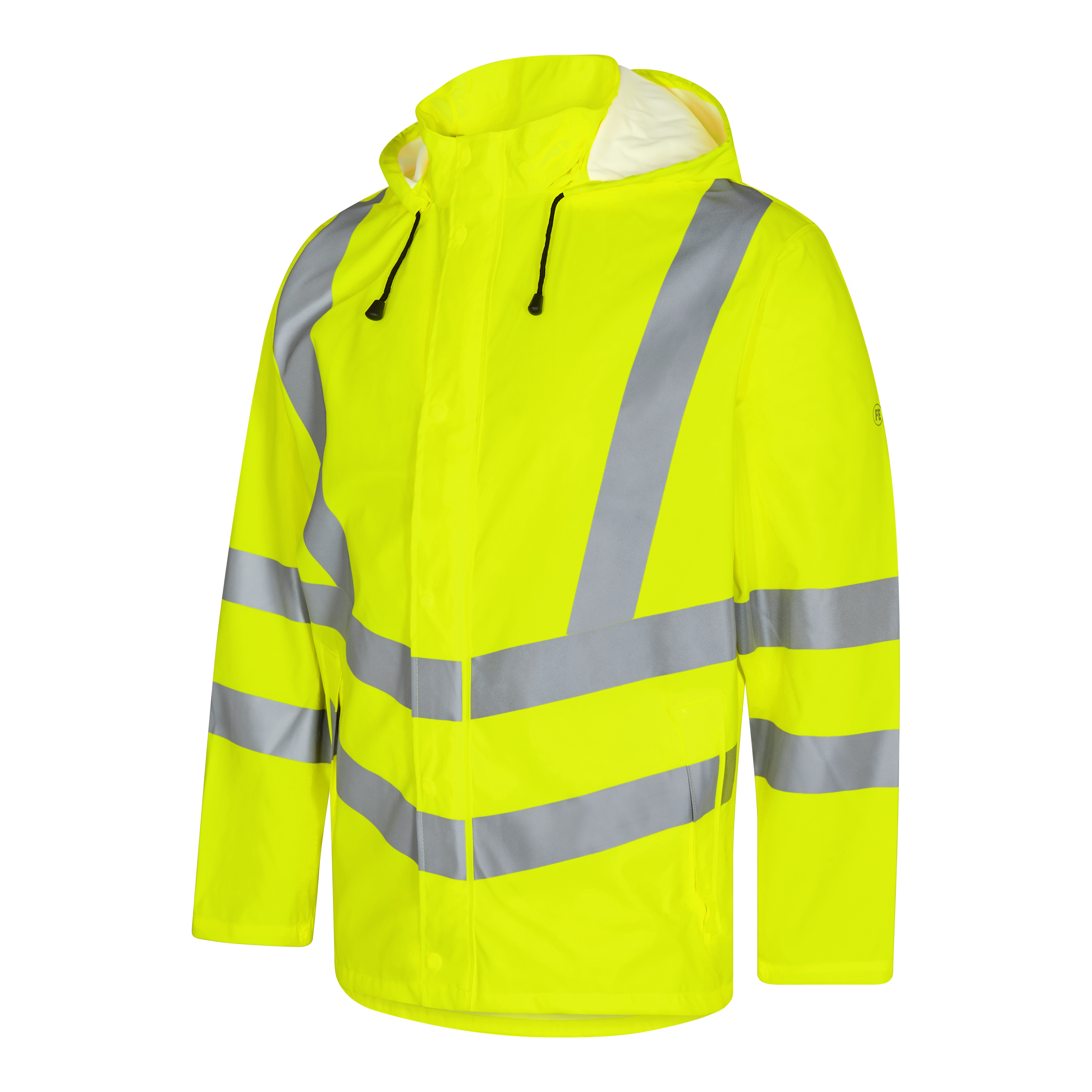 Engel Workwear Safety regnjakke - Gul [38] / XS
