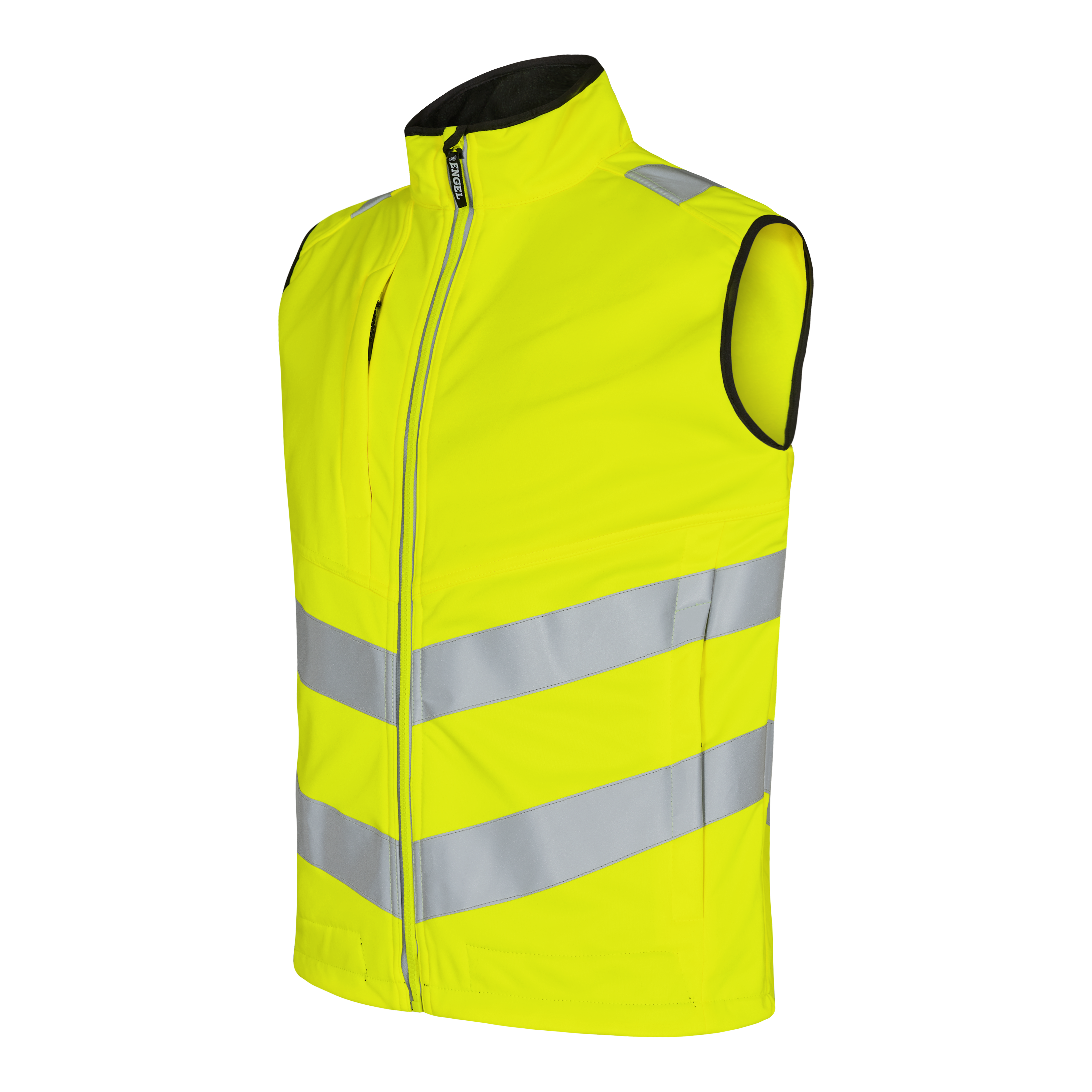 Engel Workwear Safety softshellvest - Gul [38] / XS