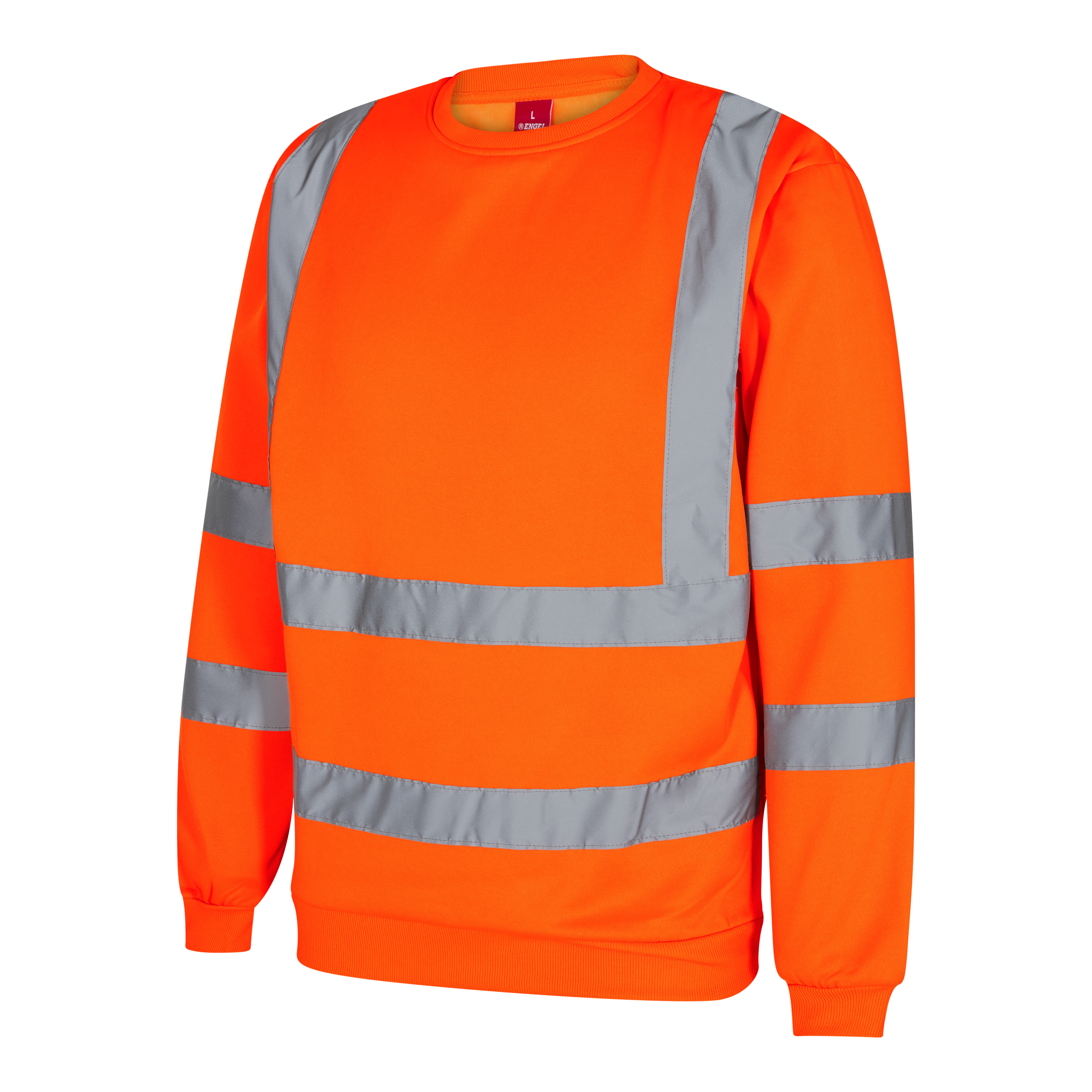 Engel Workwear Safety sweatshirt - Hi-vis Orange [10] / XS
