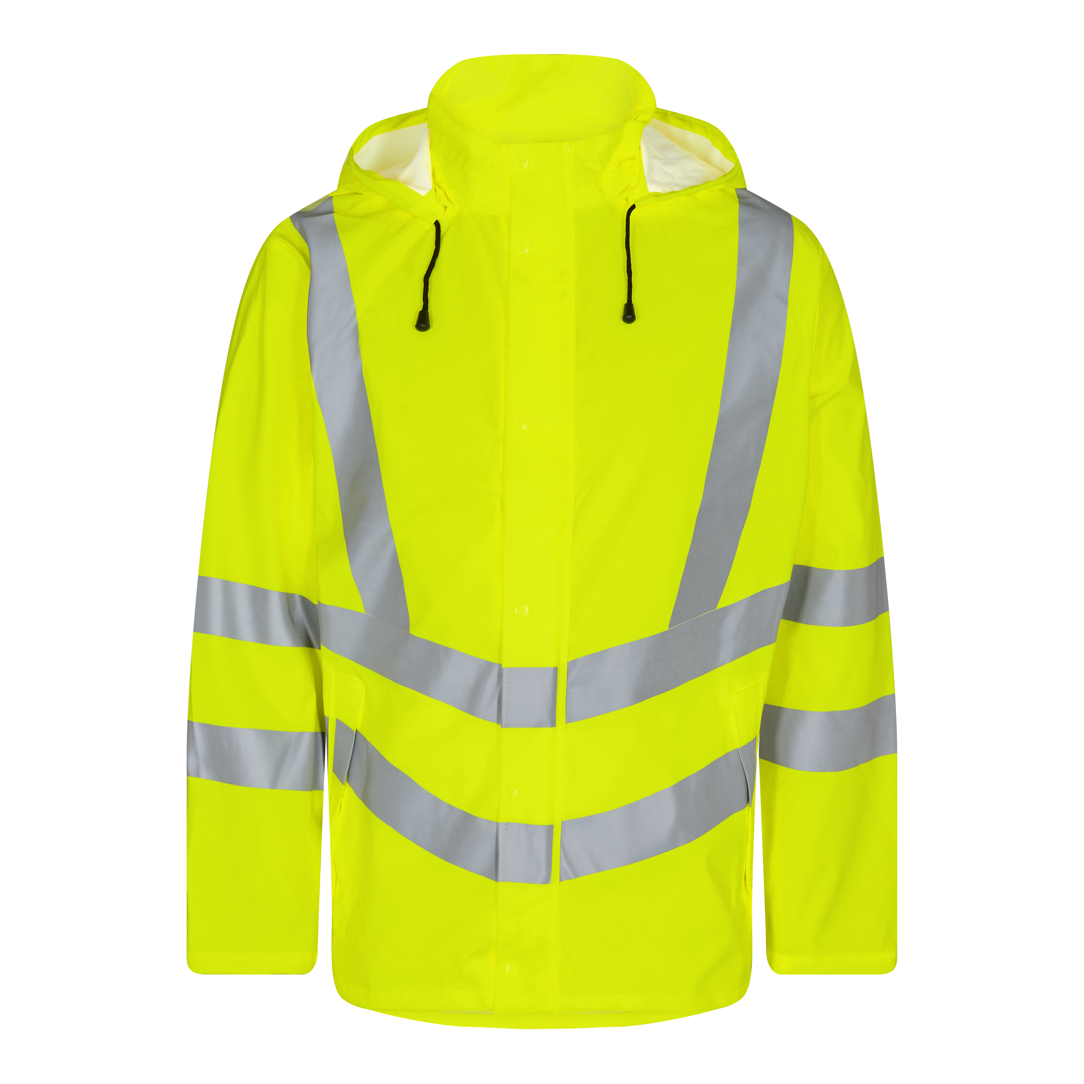 Engel Workwear Safety regnjakke - Gul [38] / XS