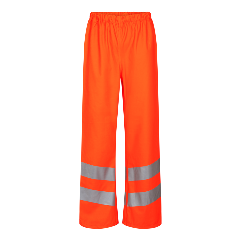 SAFETY Regenhose – Warnorange (Front)
