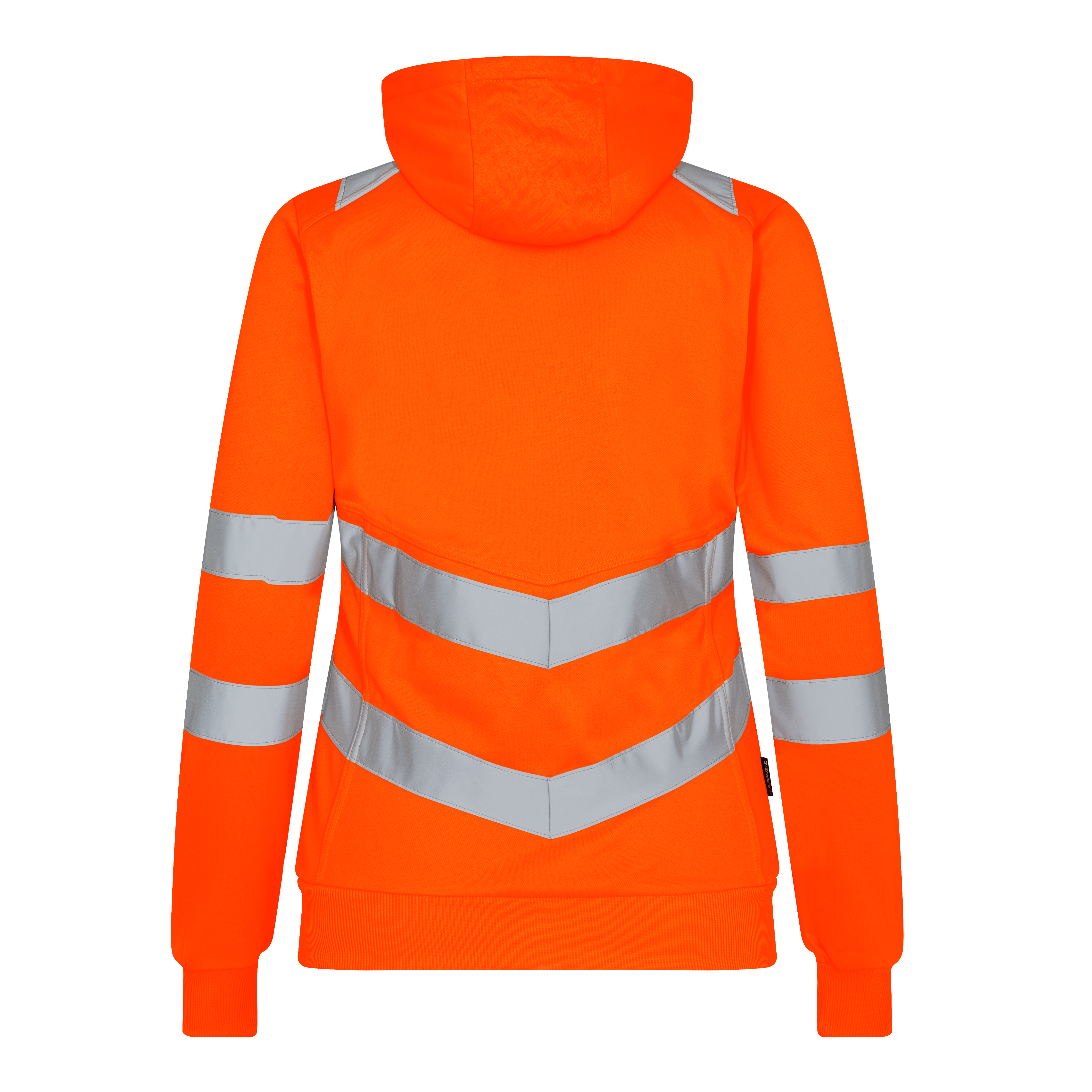 Engel Workwear Safety dame sweat cardigan - Hi-vis Orange [10] / XS