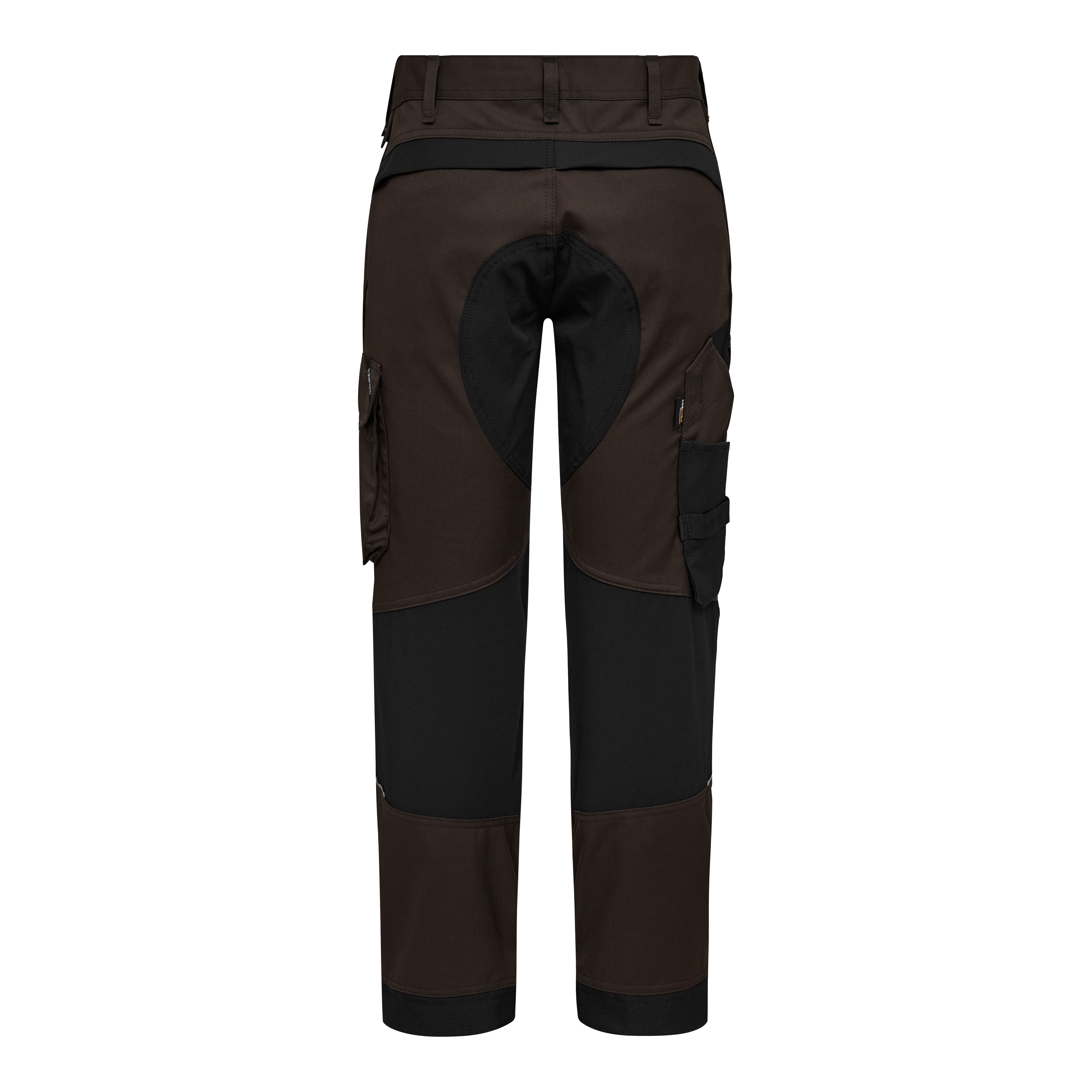 Engel Workwear X-treme arbejdsbukser med stræk - Mokkabrun/Sort [16720] / K80
