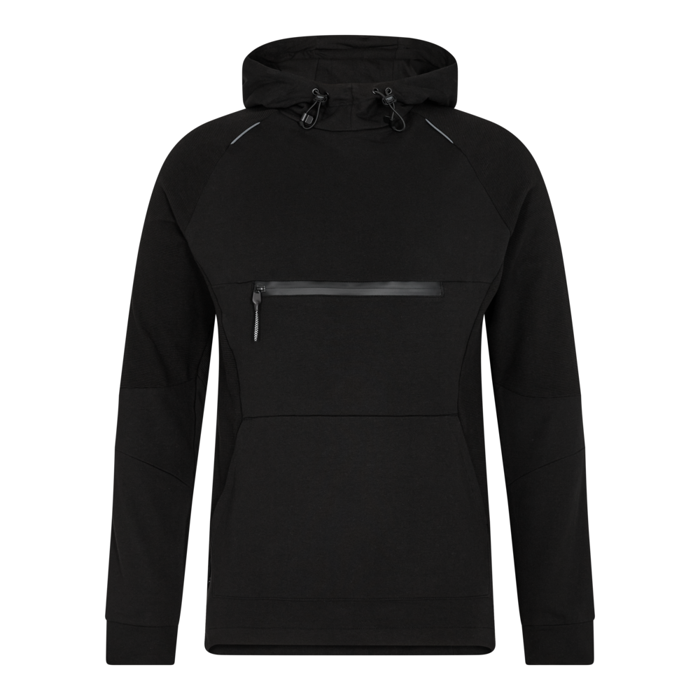 X-TREME Hoodie – Schwarz (Front)