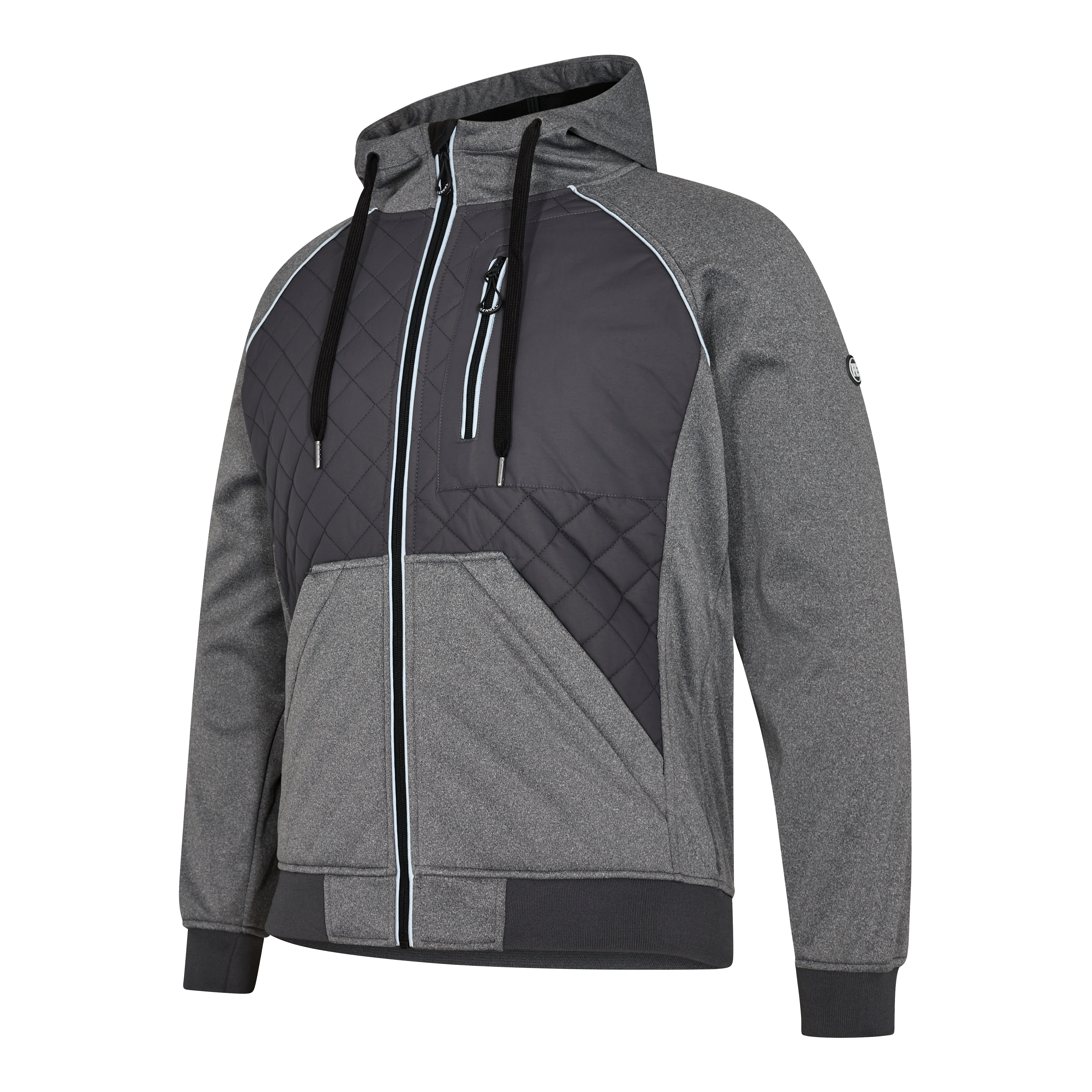 Engel Workwear X-treme softshelljakke med hætte - Antrazitgrå [79] / XS