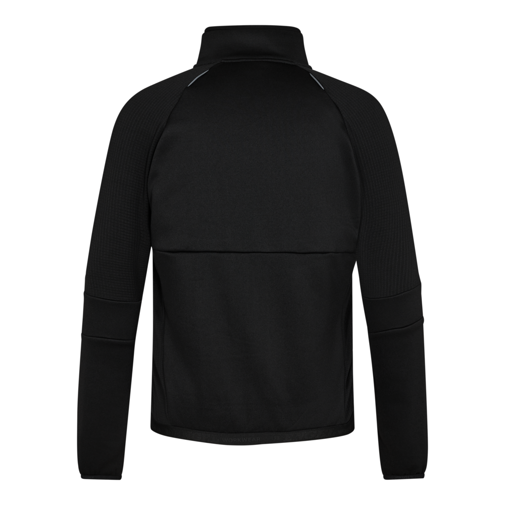 X-TREME Midlayer-Cardigan – Schwarz (Rücken)