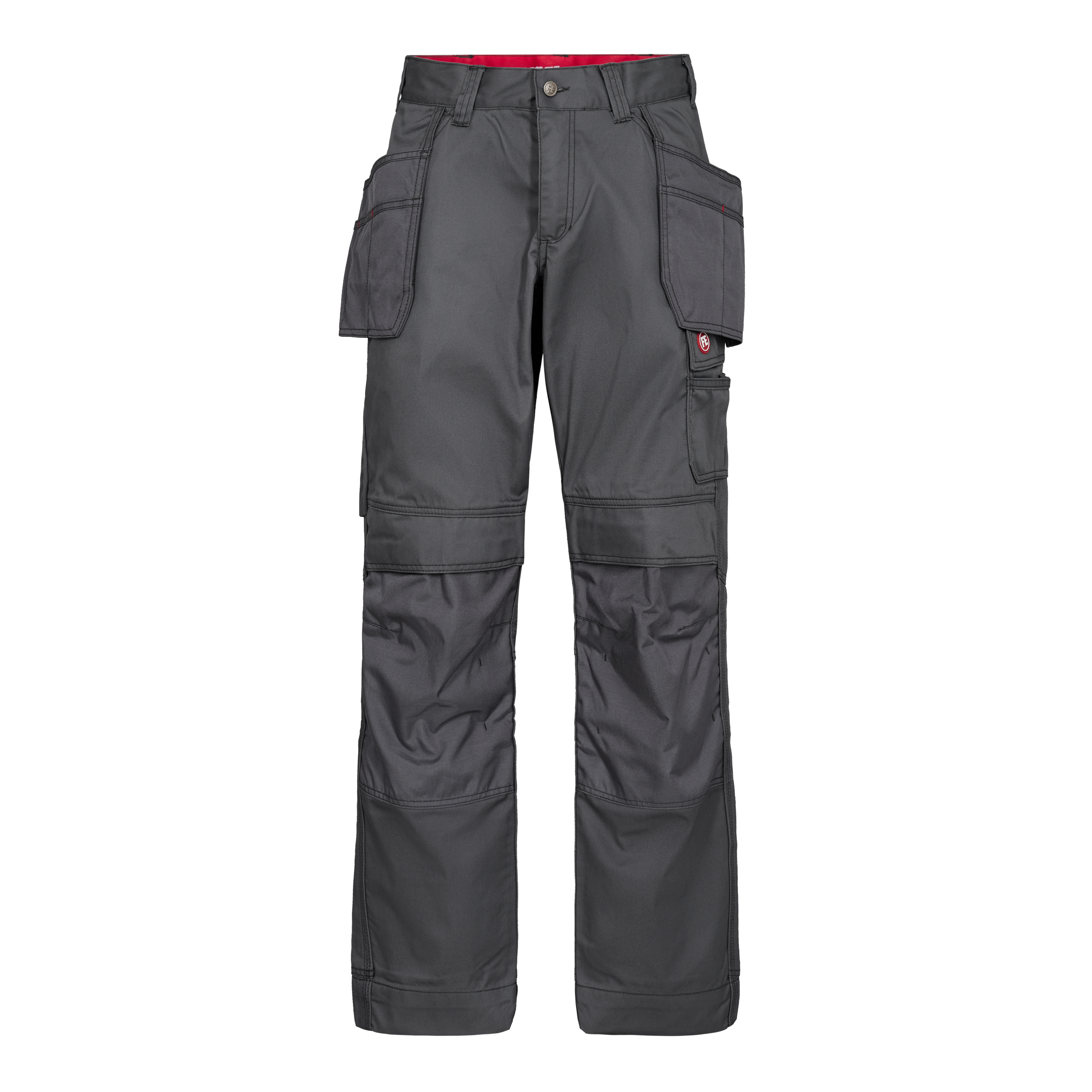 Engel Workwear Combat arbejdsbukser med hængelommer - Grå [25] / K80